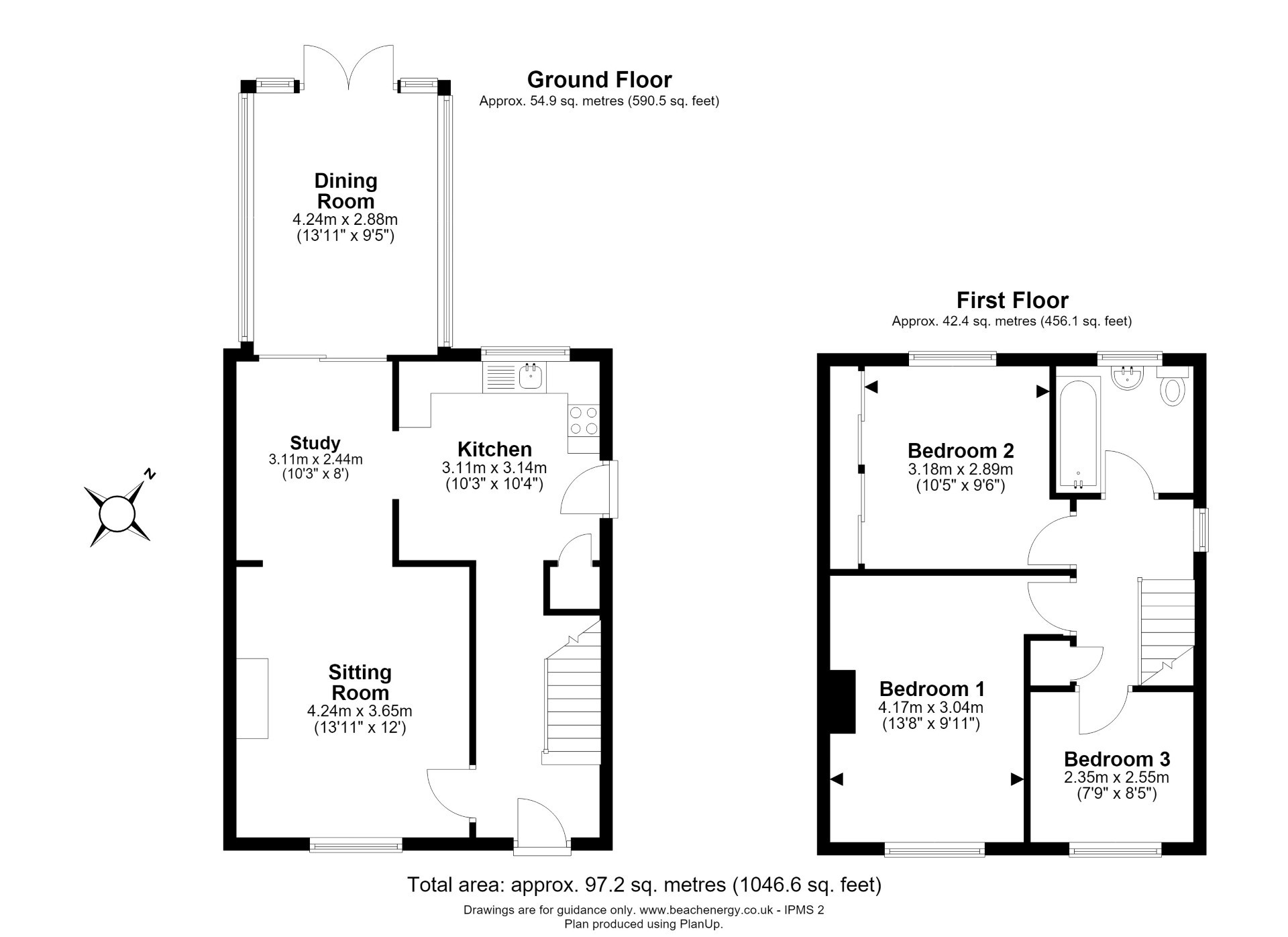 28, Foxs Way, Comberton floorplan