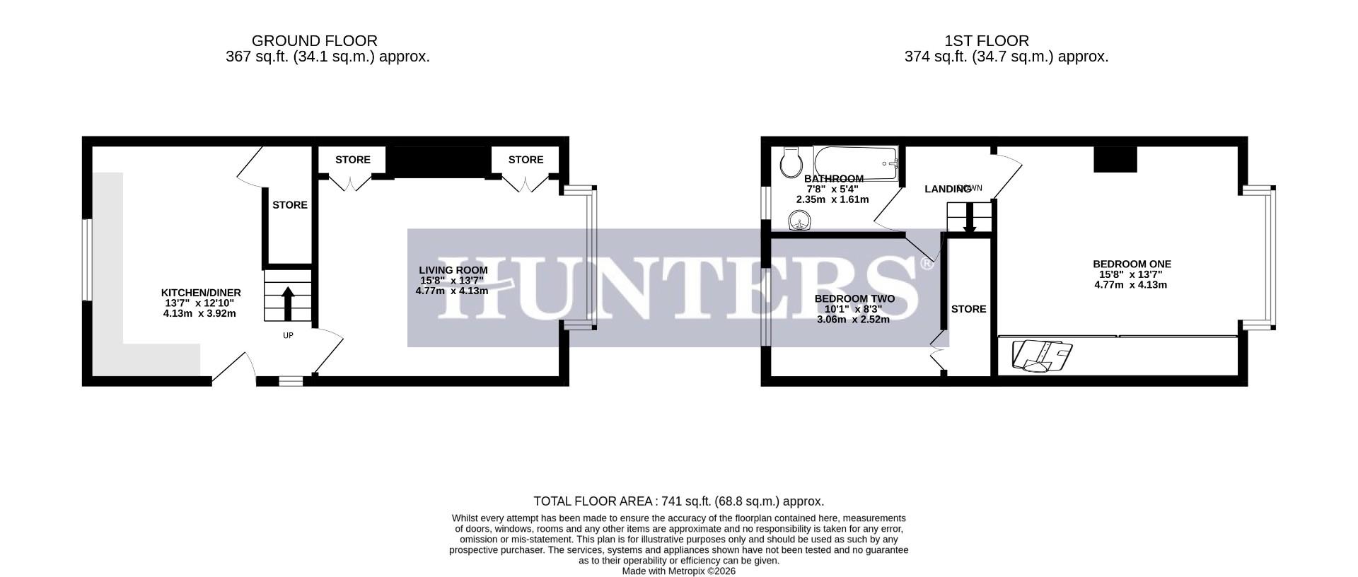 15, Vicarage Road, Shipley floorplan