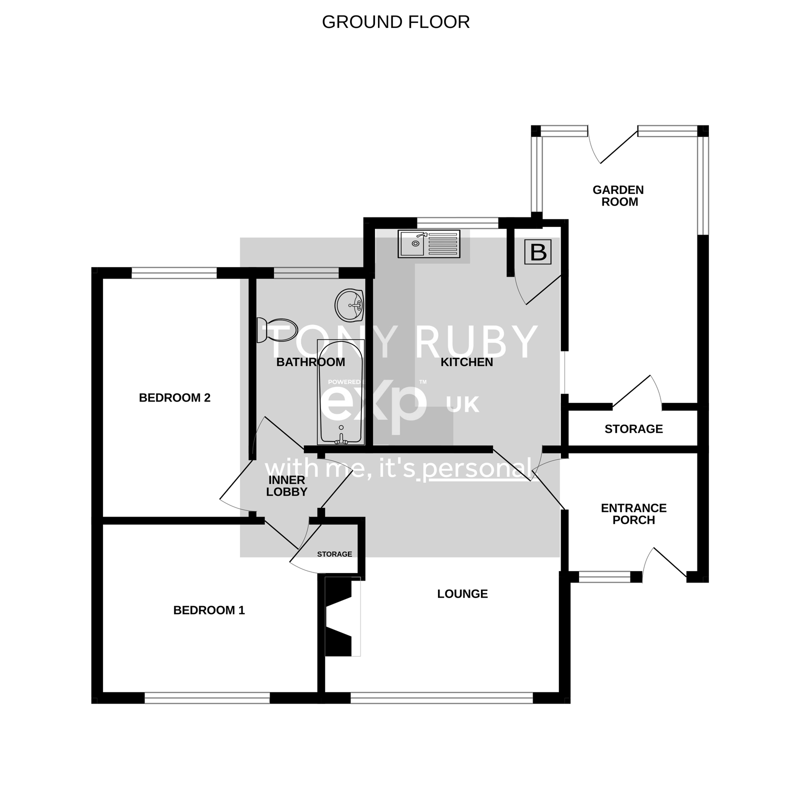 7, Bridge End Grove, Grantham floorplan