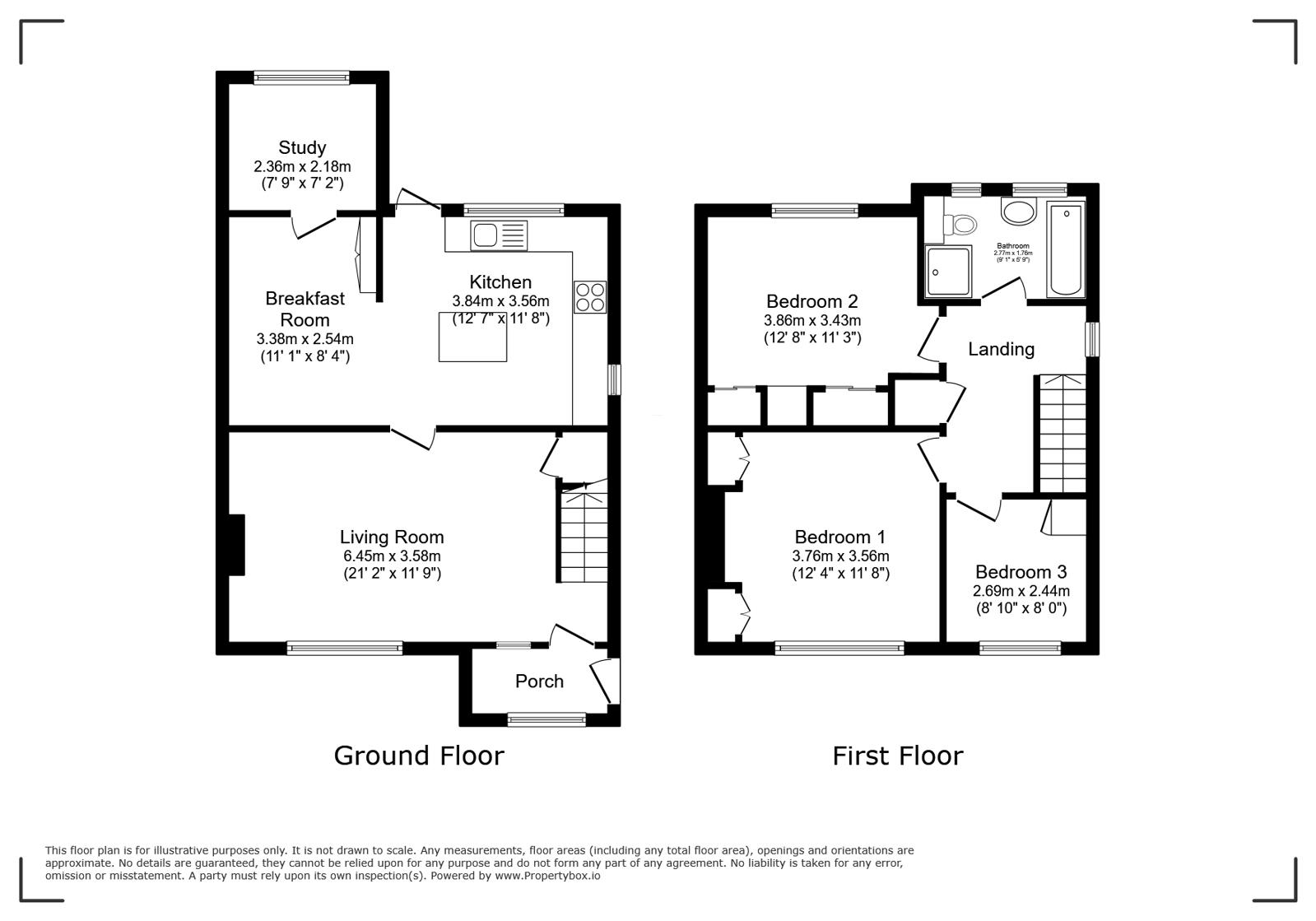 93, Beaulieu Gardens, Camberley floorplan