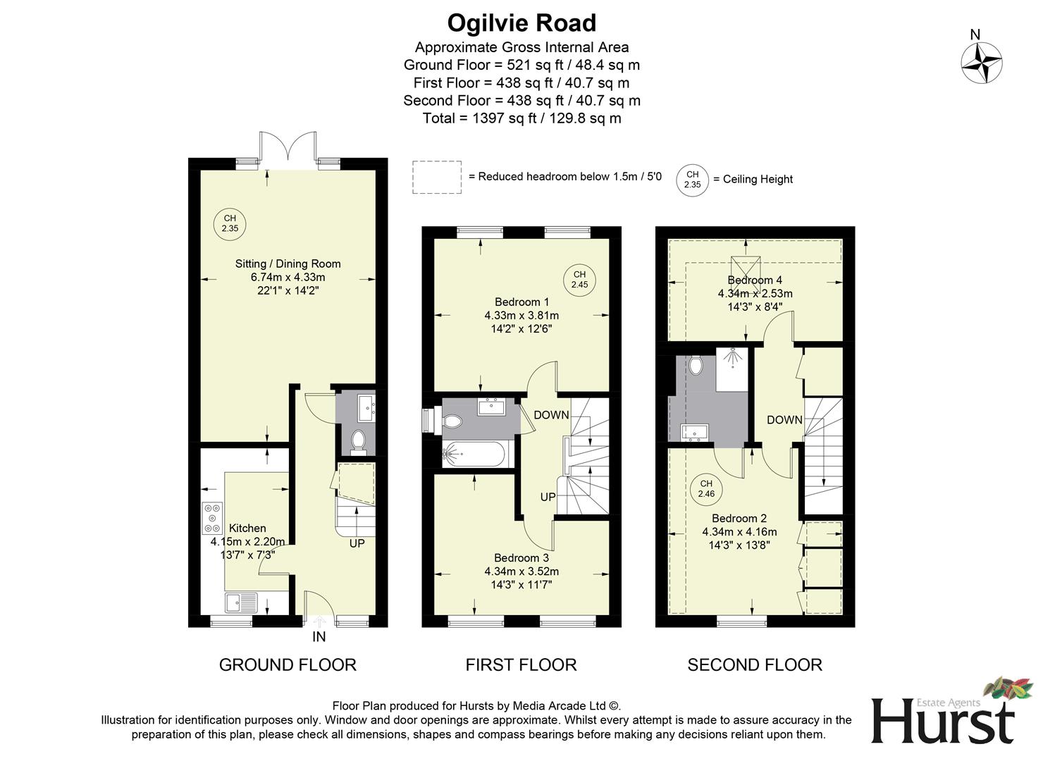 27, Ogilvie Road, High Wycombe floorplan