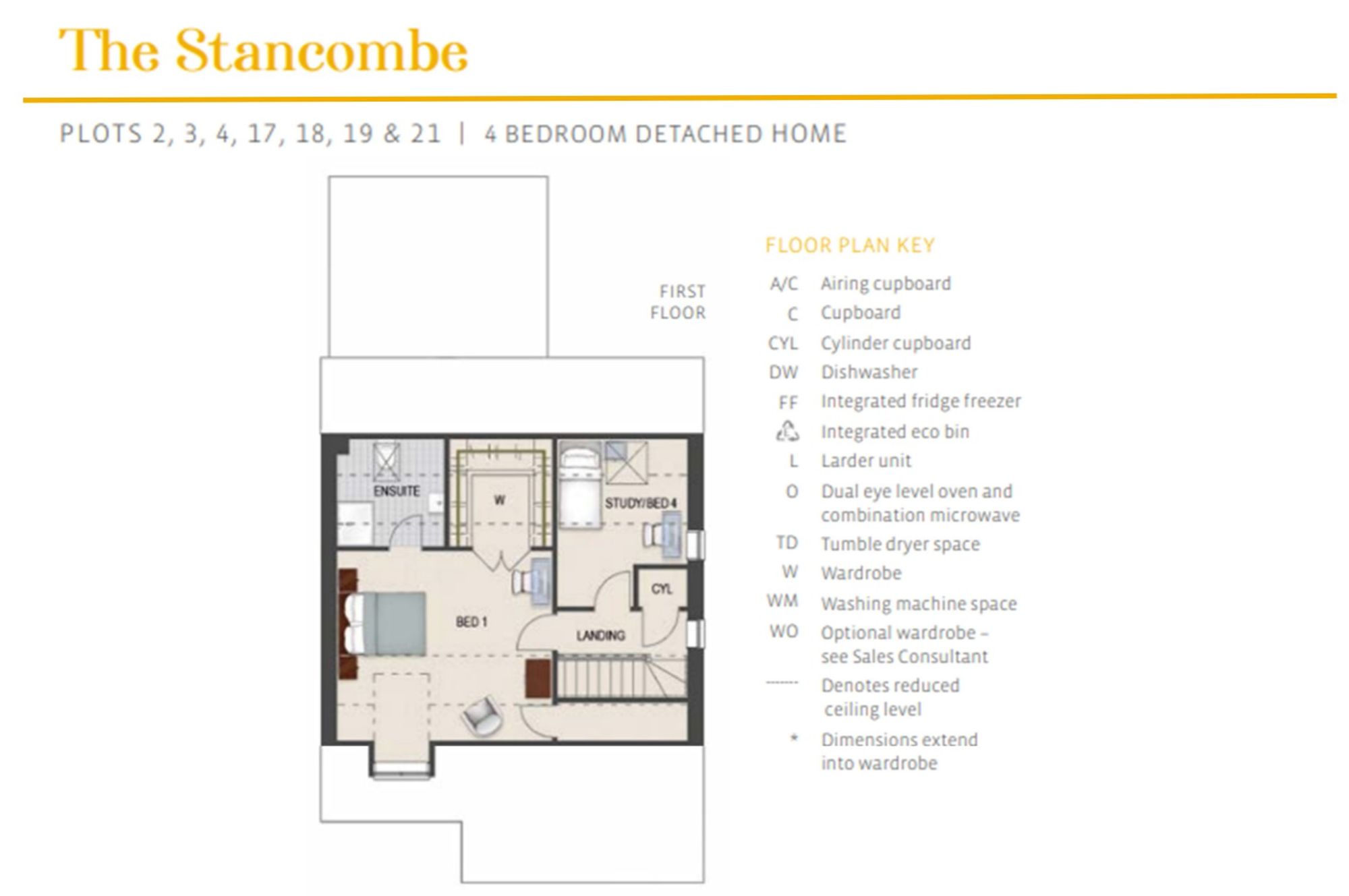 The Stancombe, Fleet Lane, TWYNING floorplan
