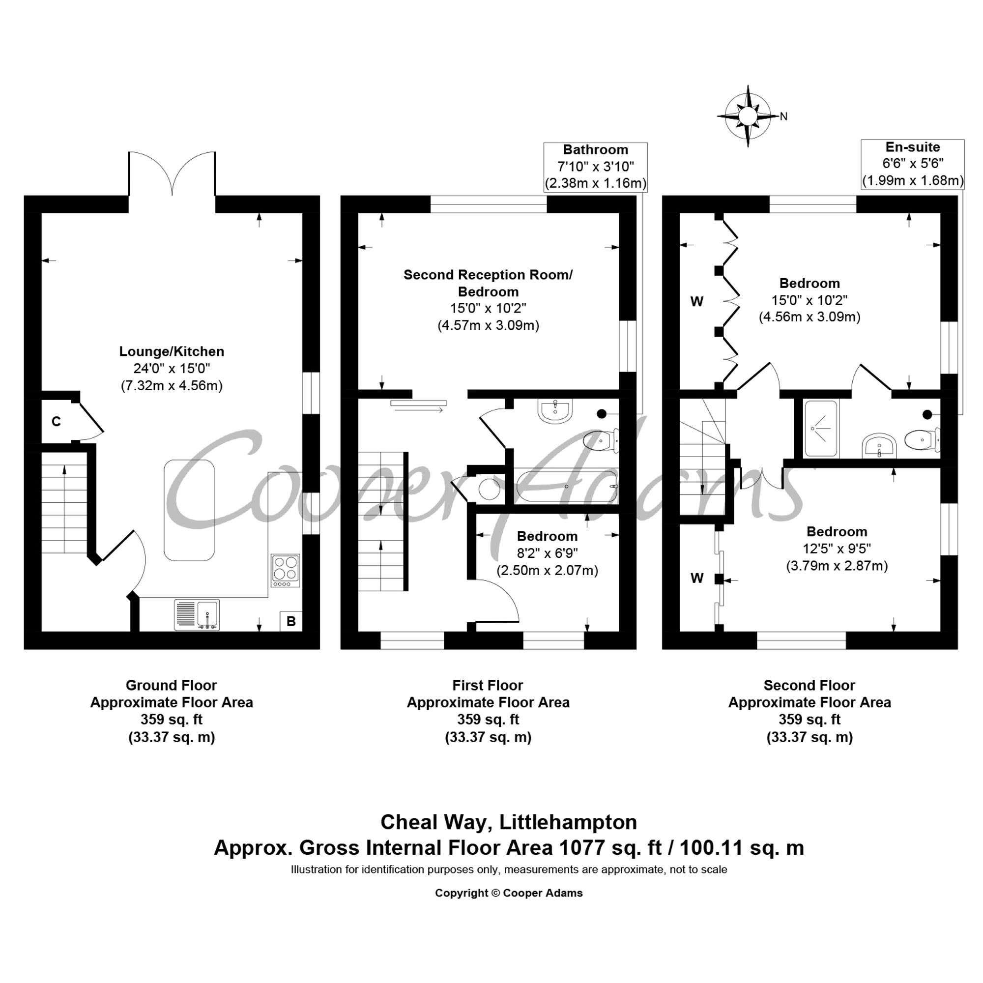 23 Cheal Way, Littlehampton floorplan