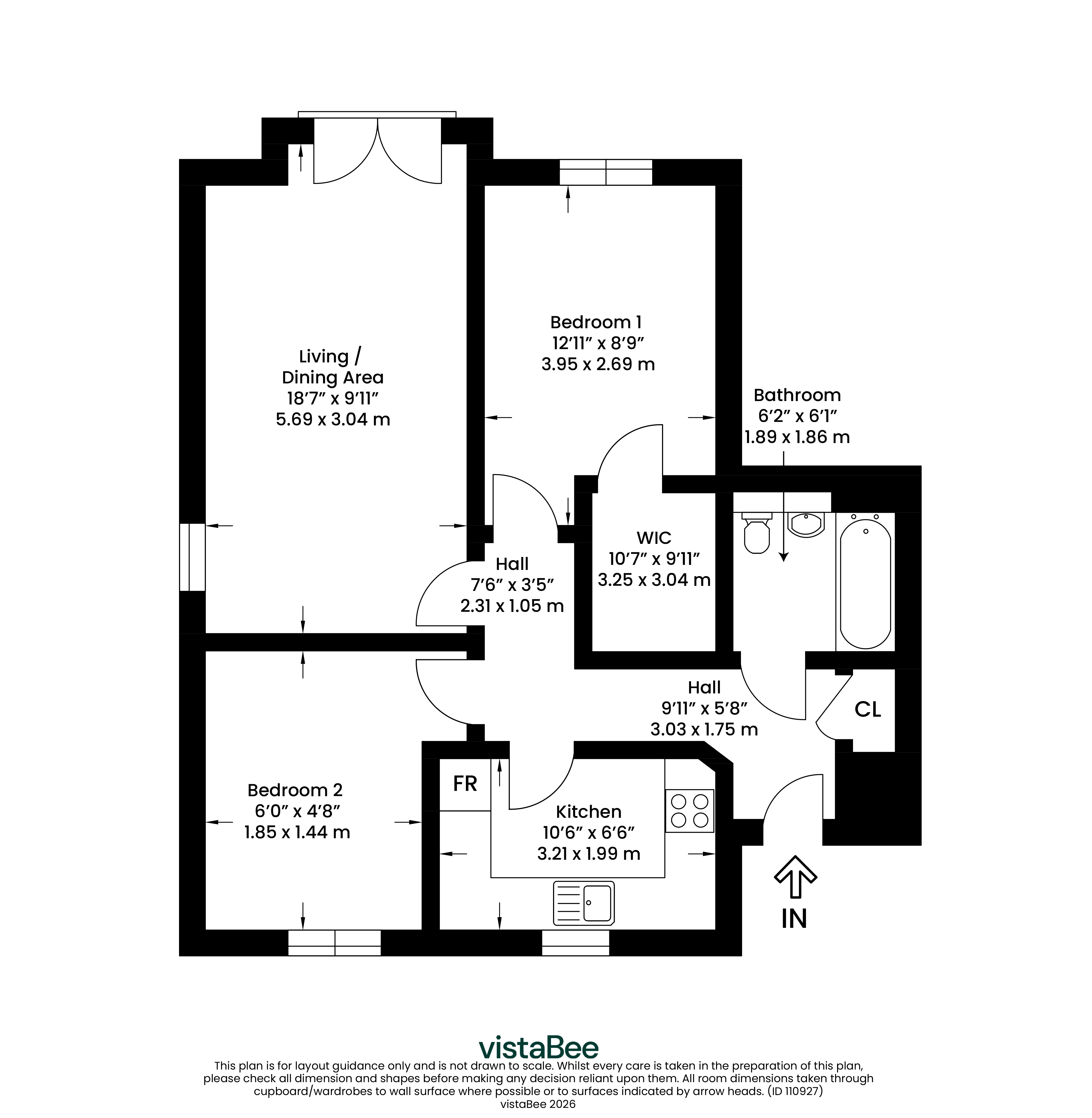 Jackson Crescent, Glasgow floorplan