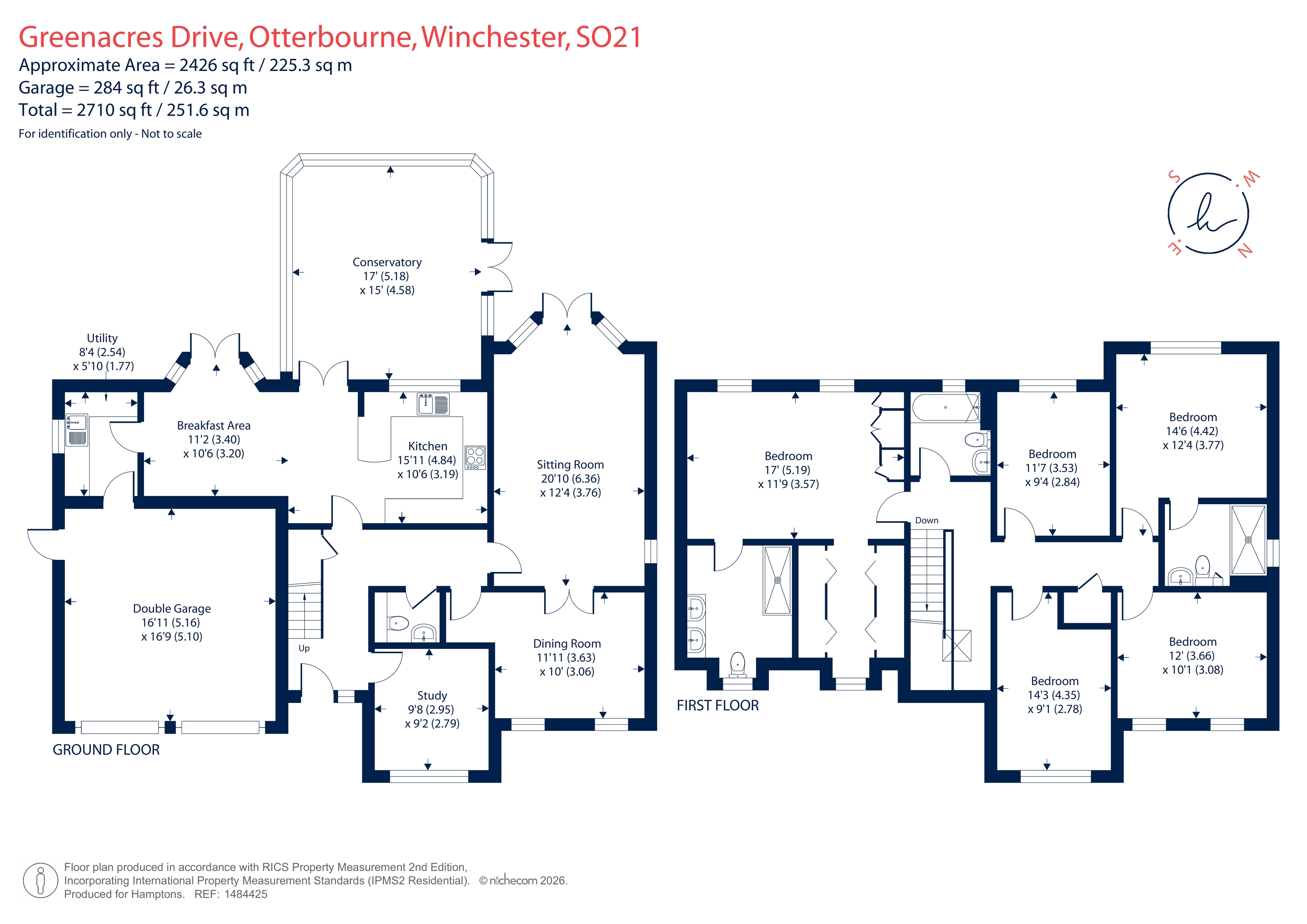 18, Greenacres Drive, Winchester floorplan