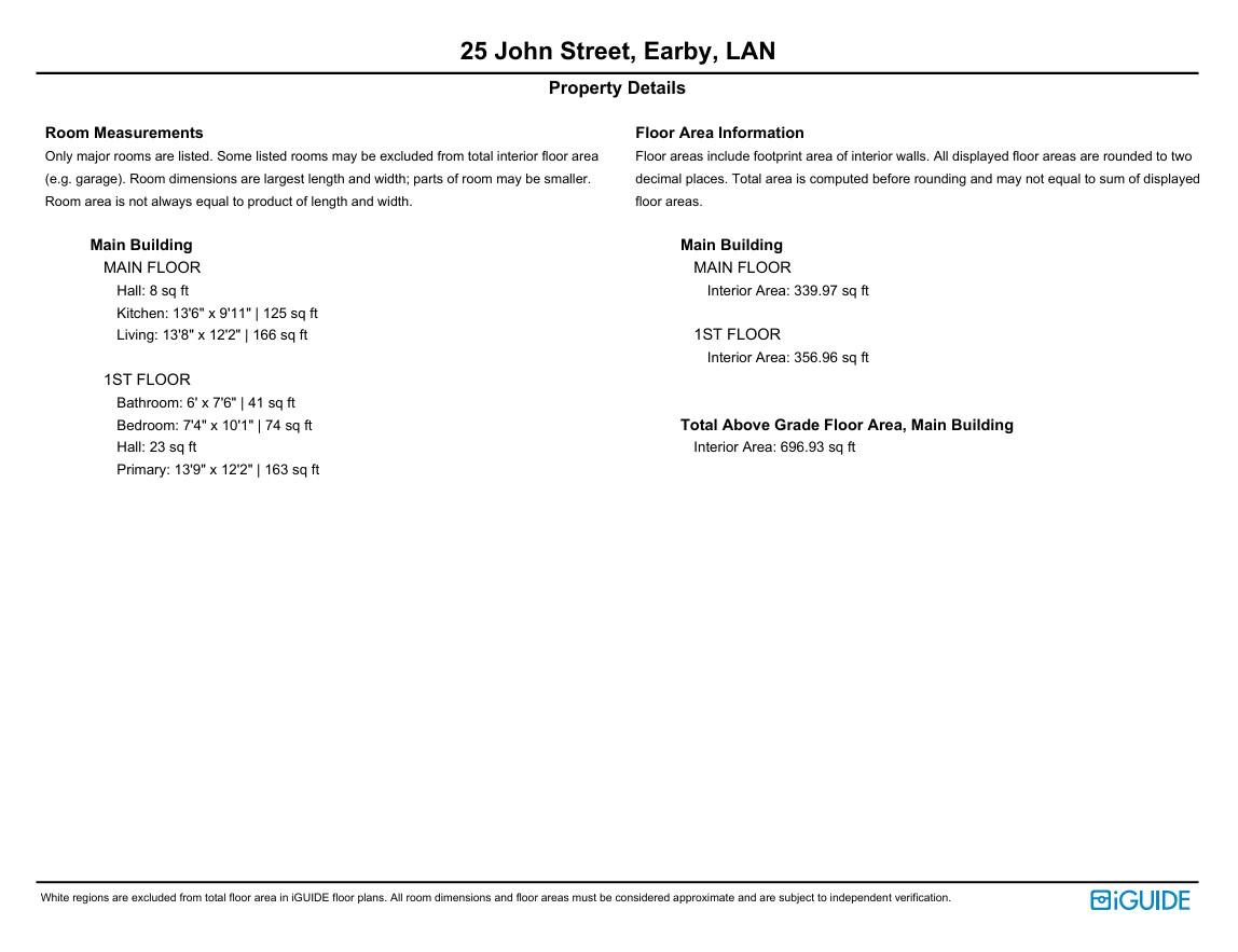 25, John Street, Barnoldswick floorplan