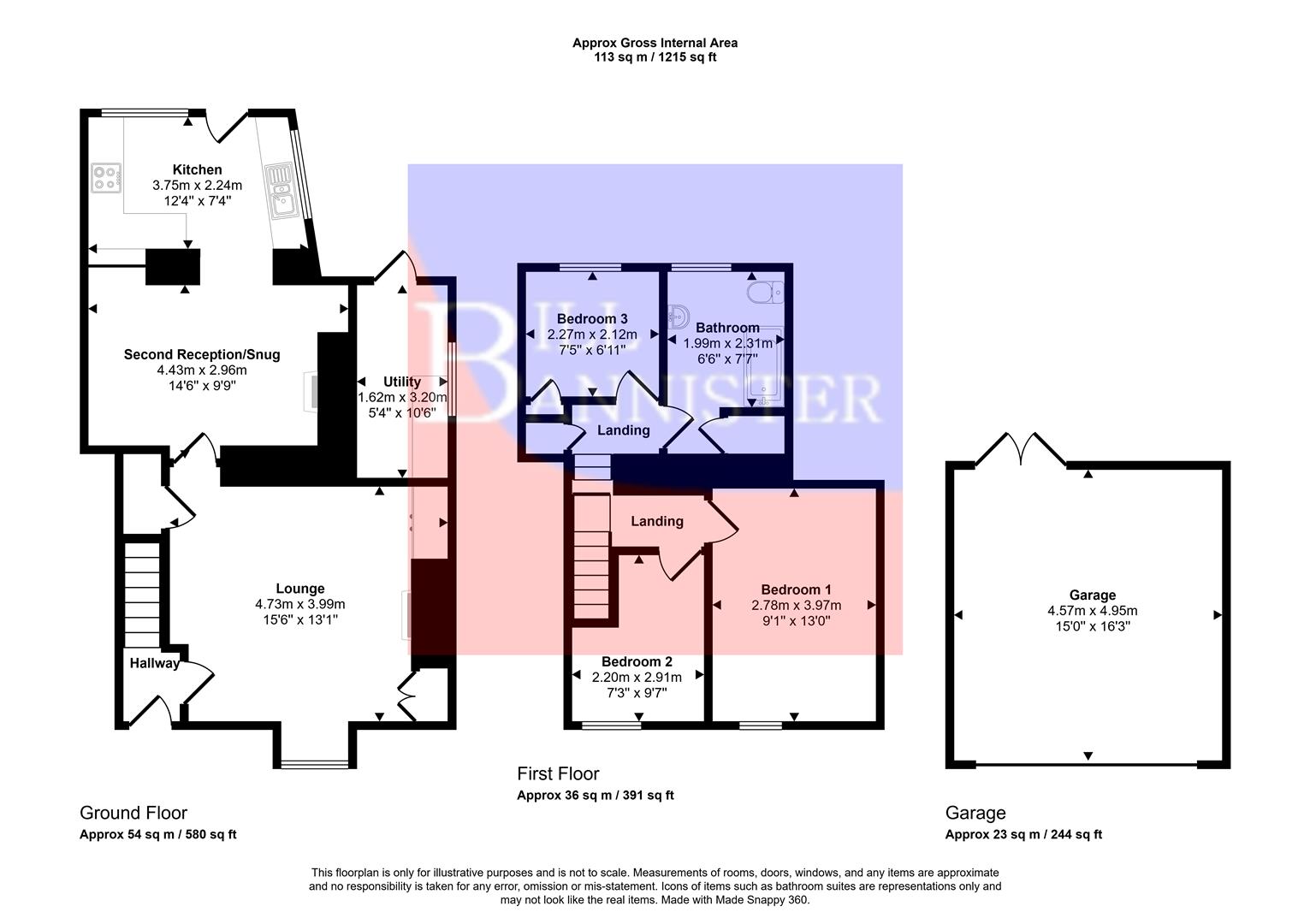 8, Bridge Row, Redruth floorplan