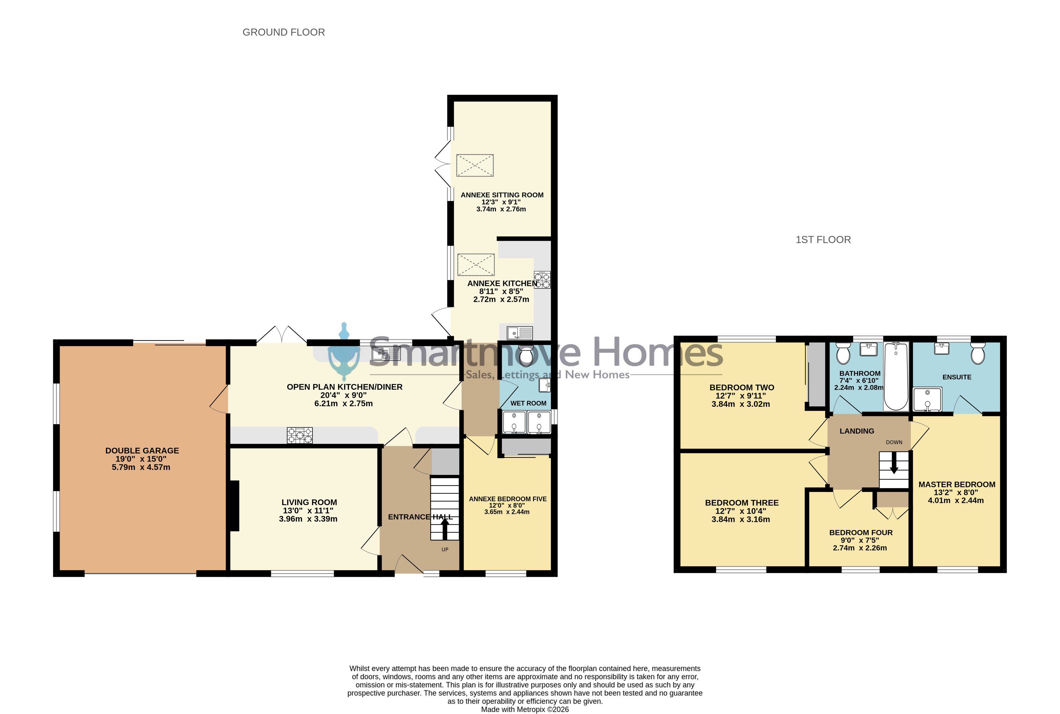 4E, Claxton Street, Heanor floorplan