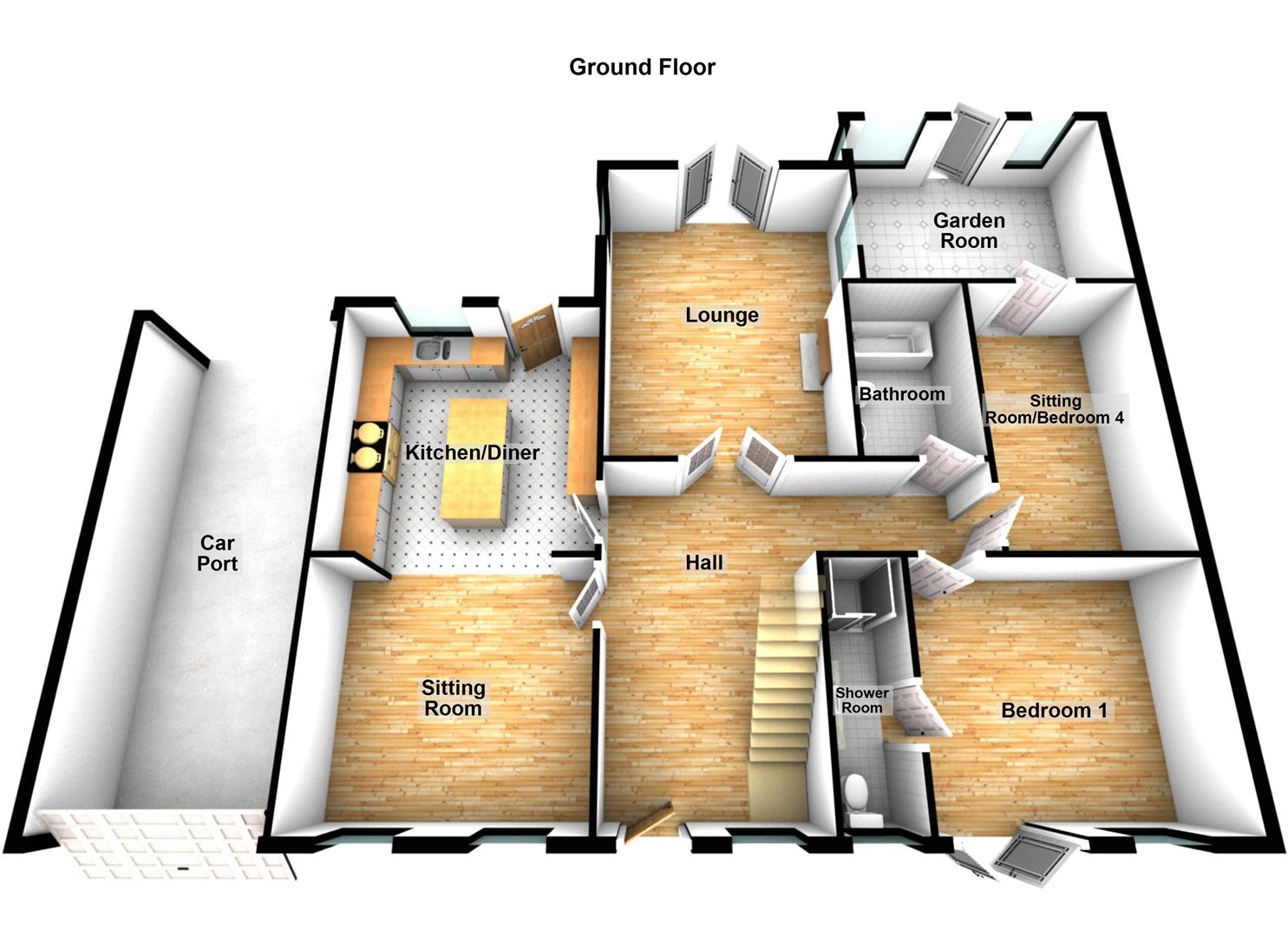 6B, Cunningburn Road, Newtownards floorplan