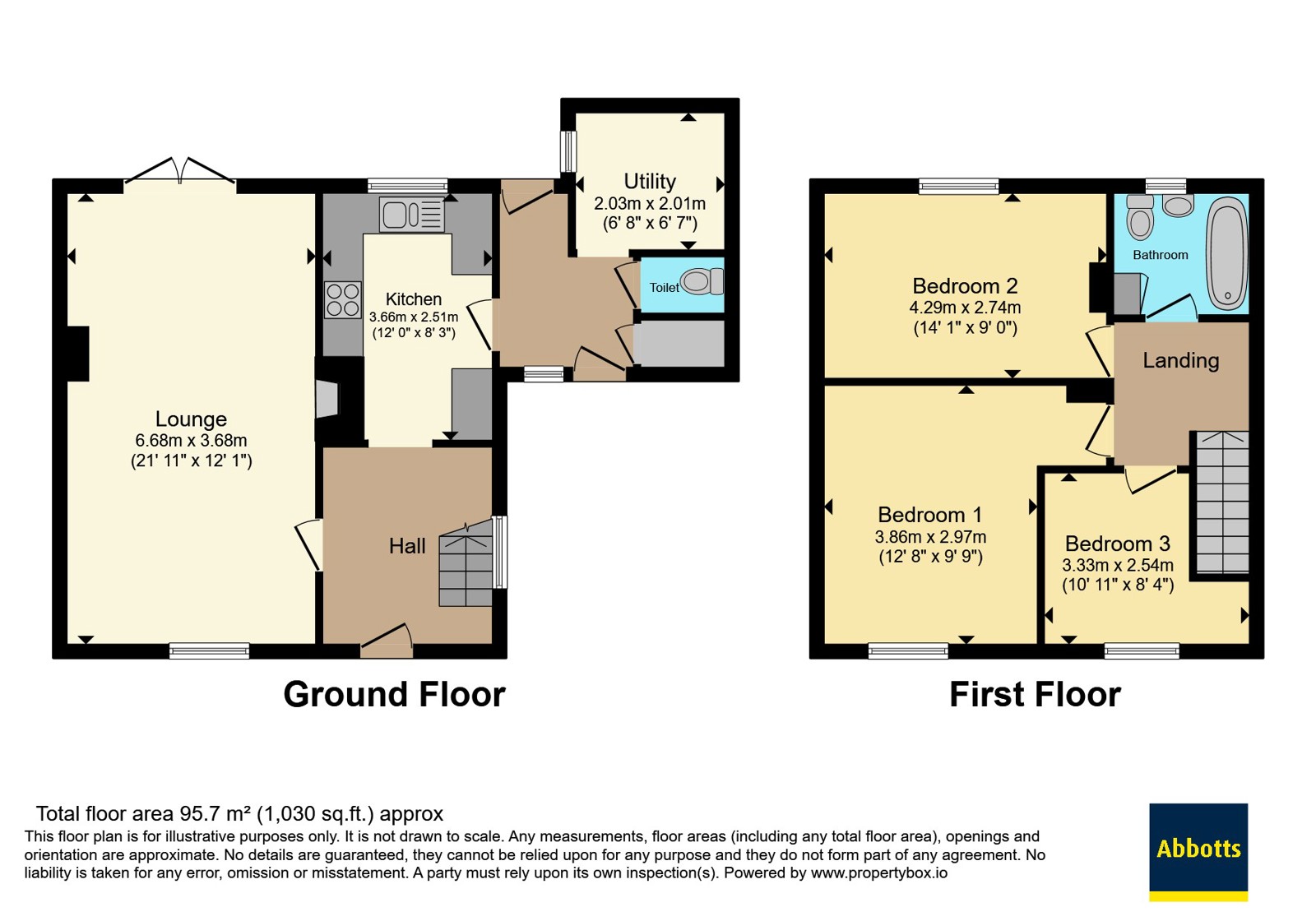 36, Churchfield Road, Outwell floorplan