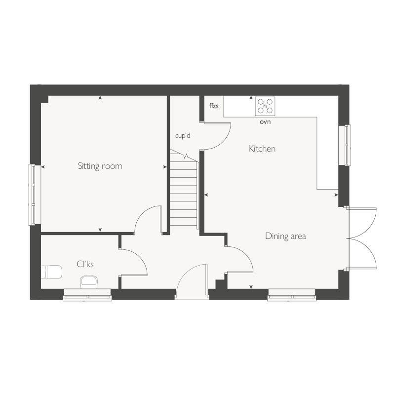 119, Foxrush Walk, Sales And Marketing Suite, Redcar floorplan