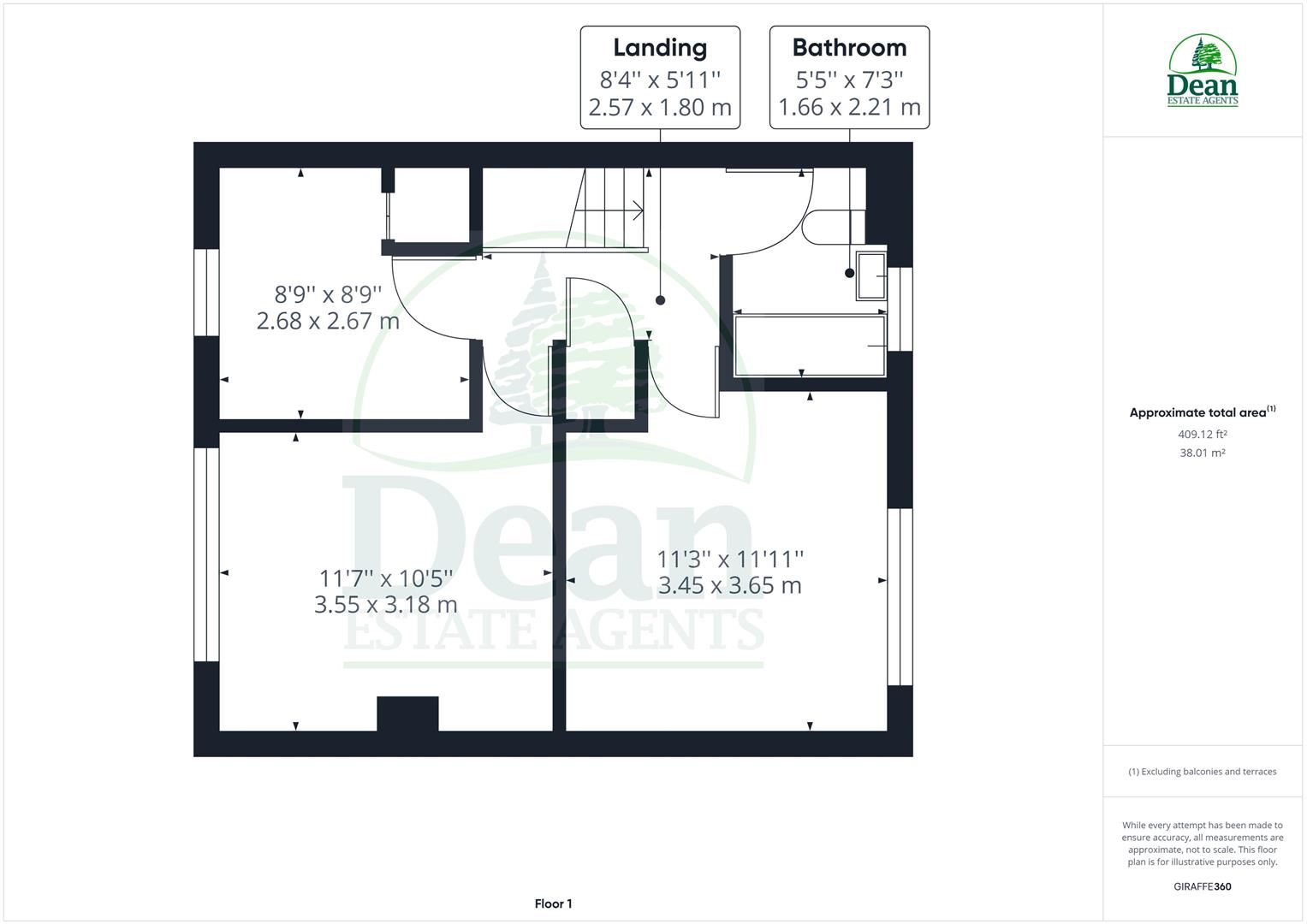 7, Morris Close, Lydney floorplan