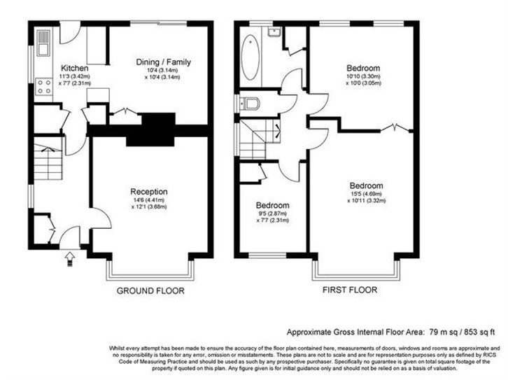 3 Bedrooms Semi-detached house for sale in Grotto Road, Weybridge, Surrey KT13