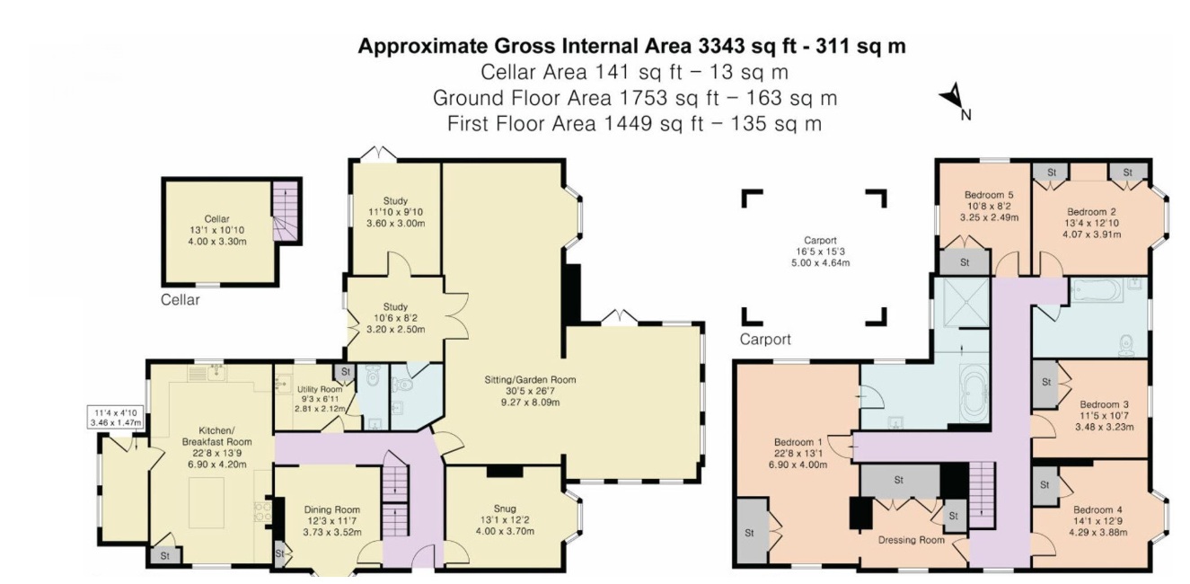 Portland House, 63, Northfield End, Oxfordshire floorplan