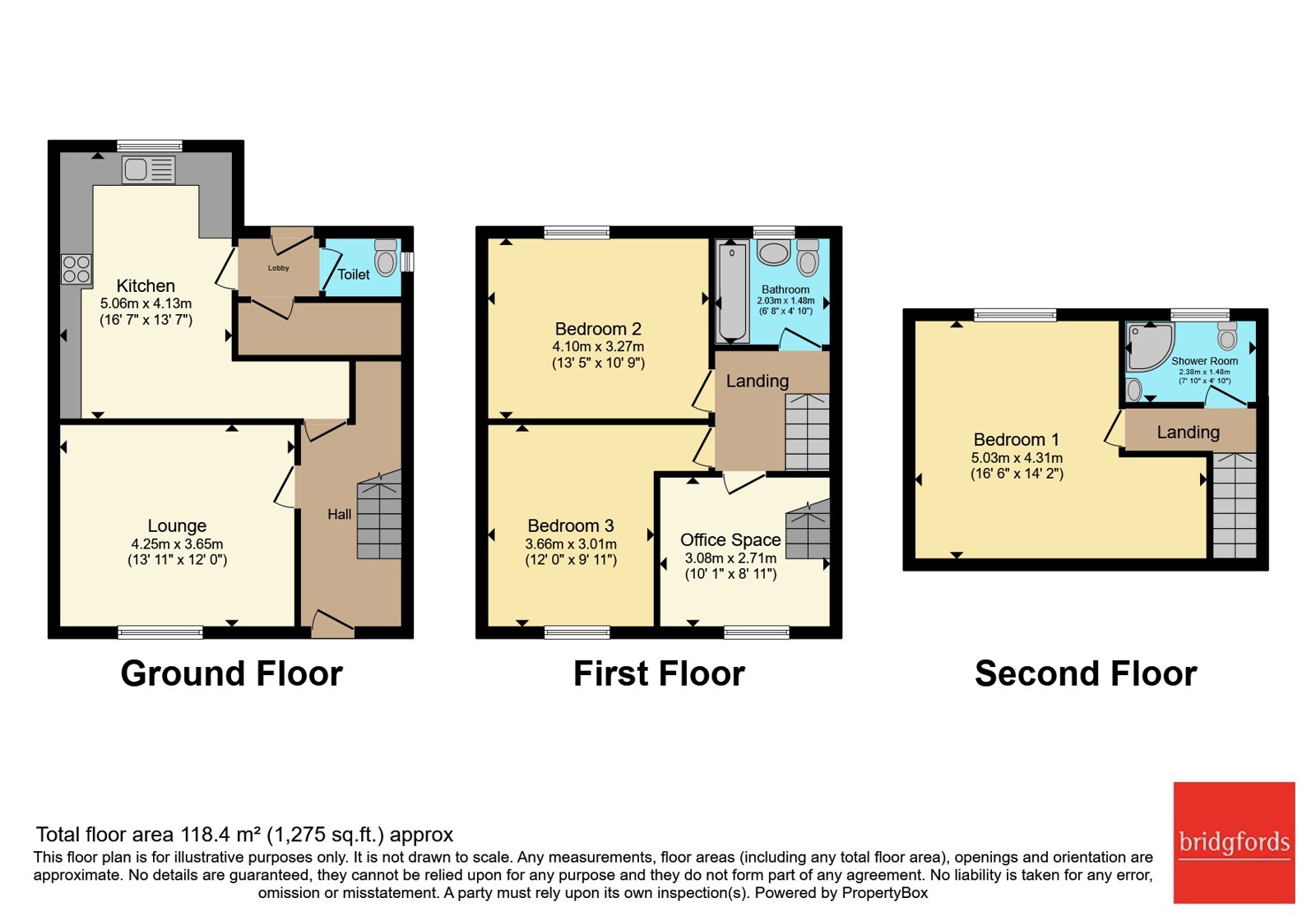 46, Lowmoor Crescent, Wakefield floorplan