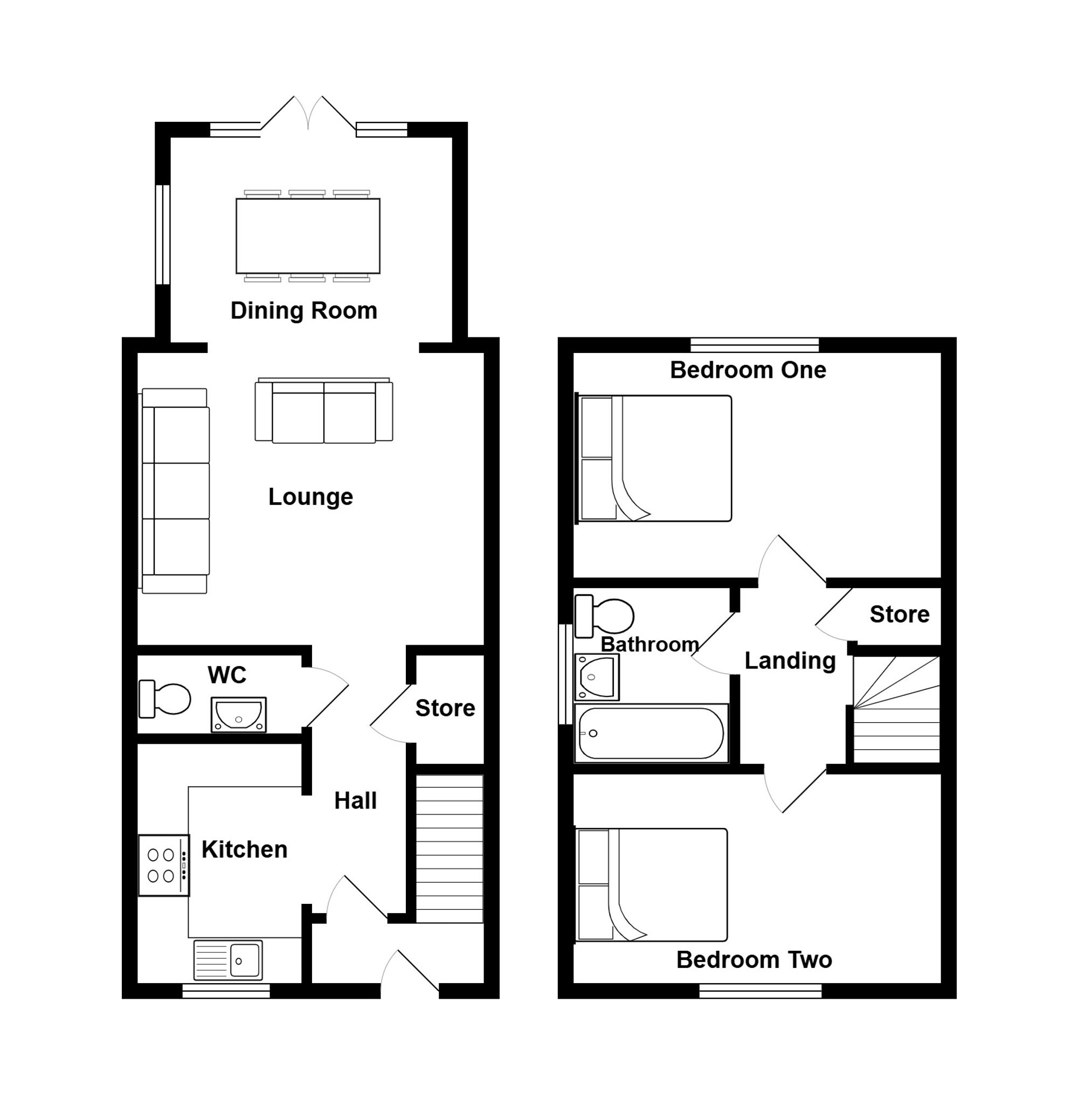 33 Kersal Wood Avenue, Salford floorplan
