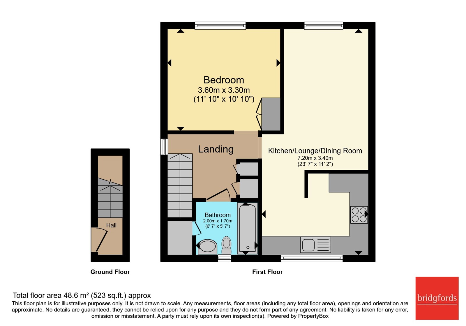 8, Meadow Close, Buxton floorplan