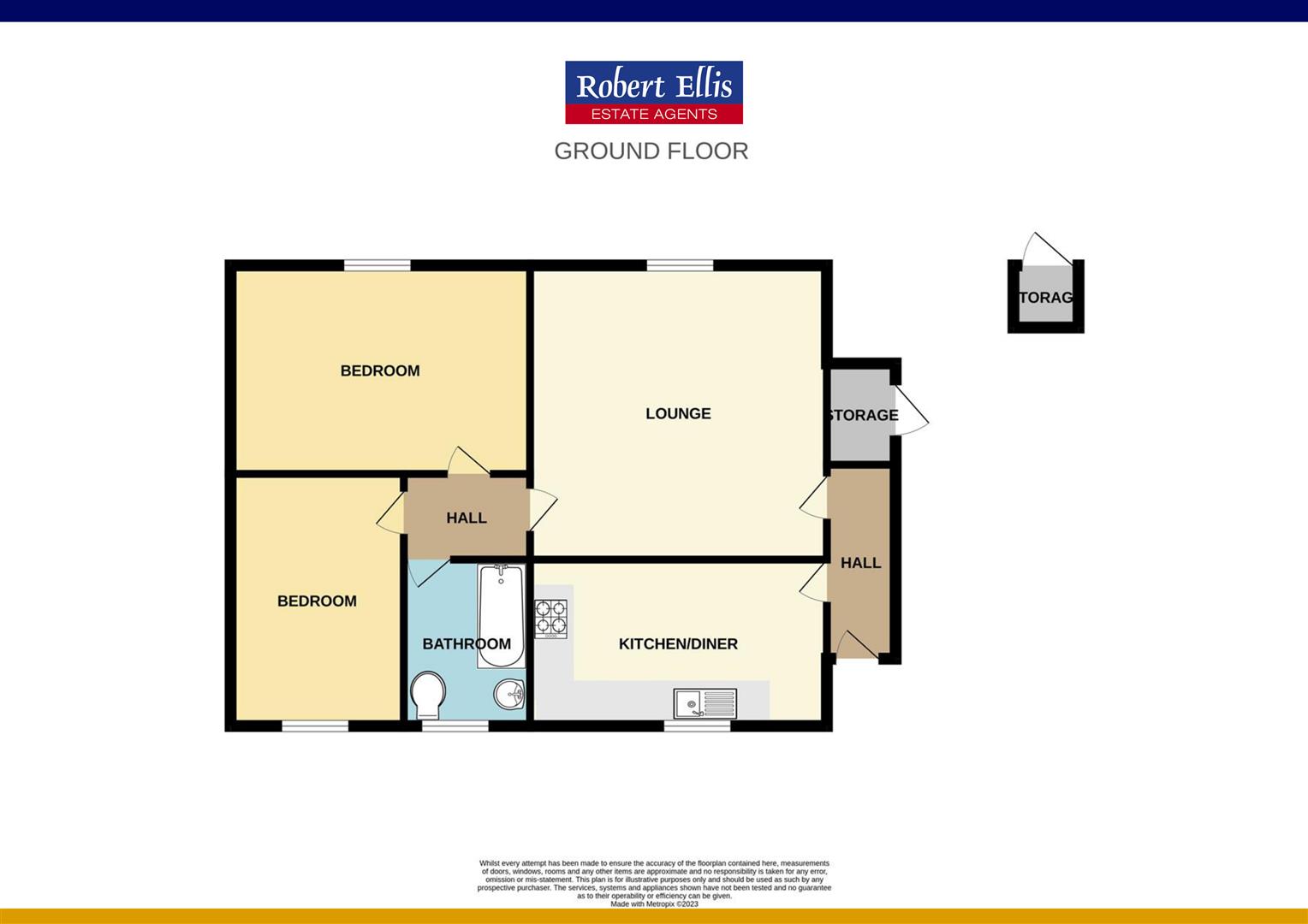 16a, Melbourne Road, Nottingham floorplan