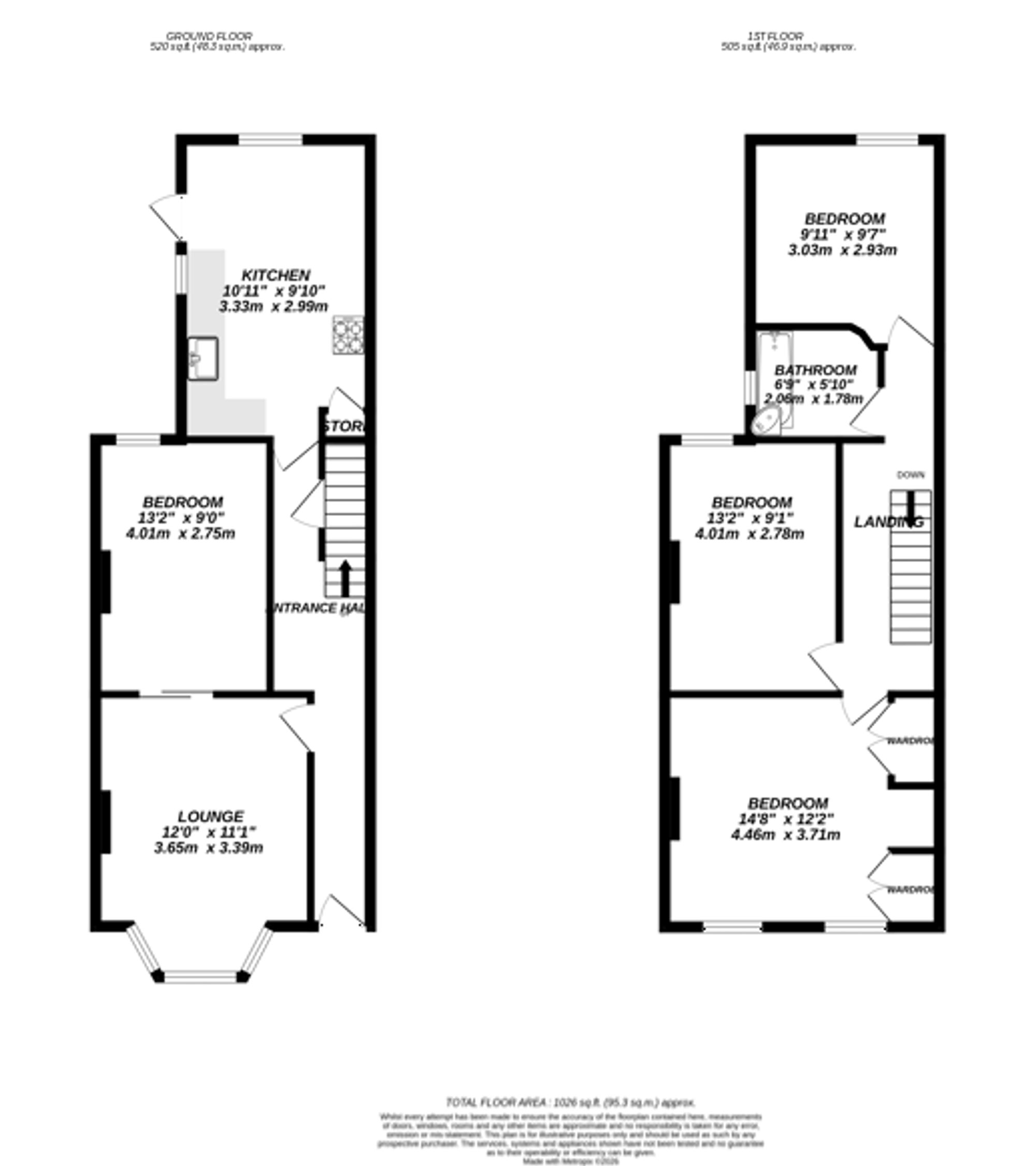 11 Hows Road, Uxbridge floorplan