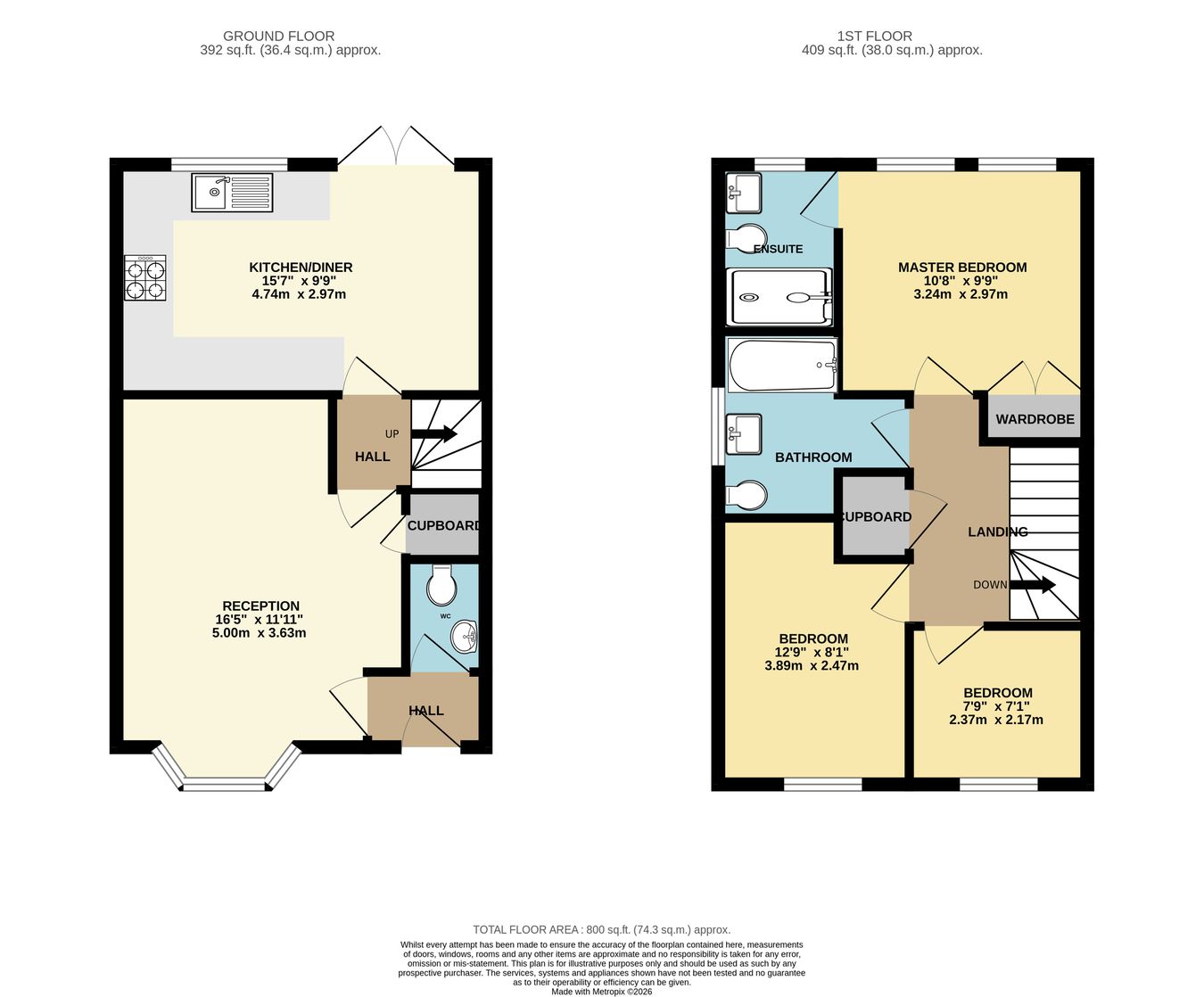 28, Gracelands Drive, Bexhill-on-Sea floorplan