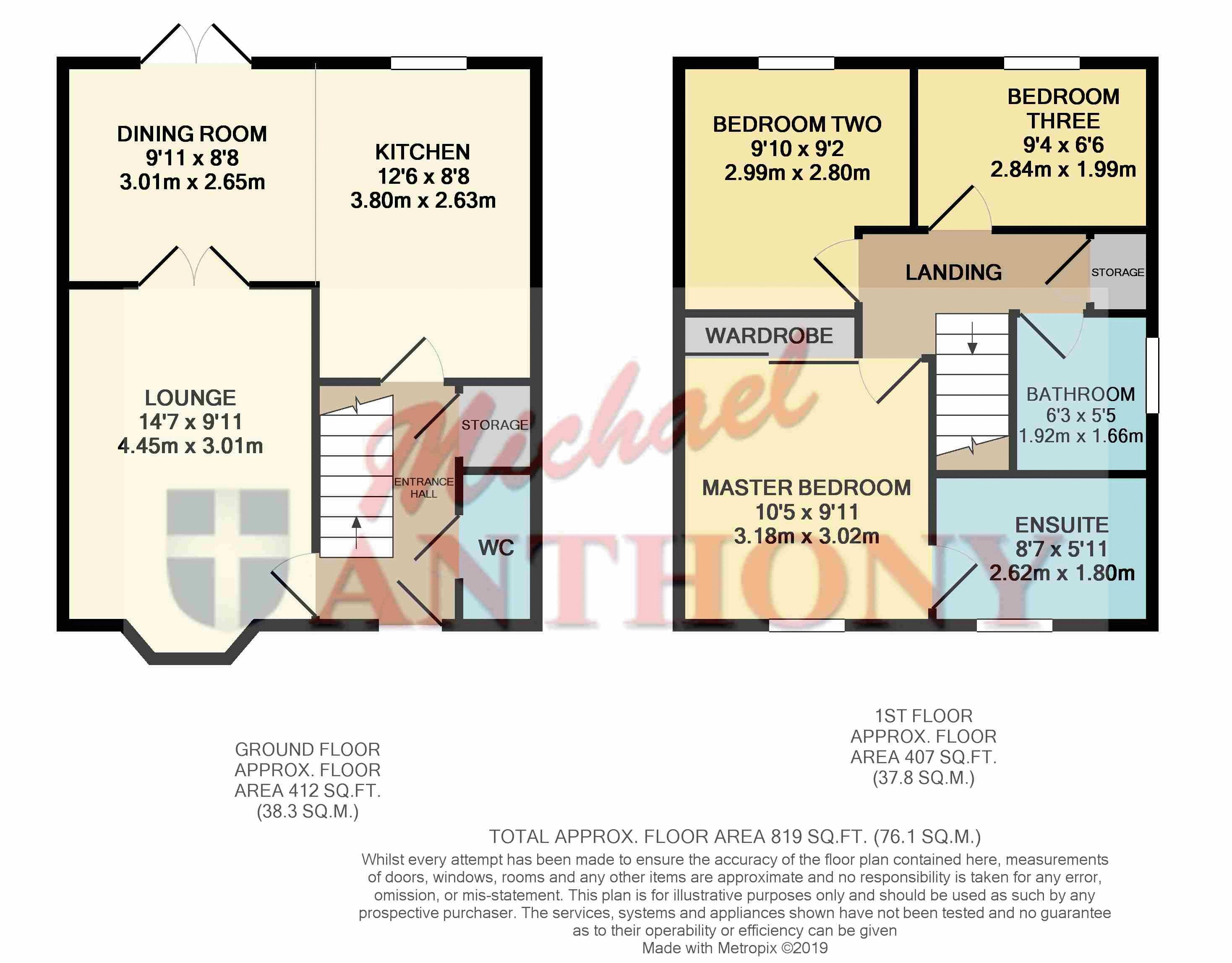 3 Bedrooms Semi-detached house for sale in Ramsey Abbey Close, Cranfield, Bedford MK43
