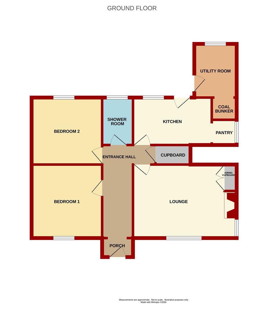 35, The Claytons, Ross-On-Wye floorplan