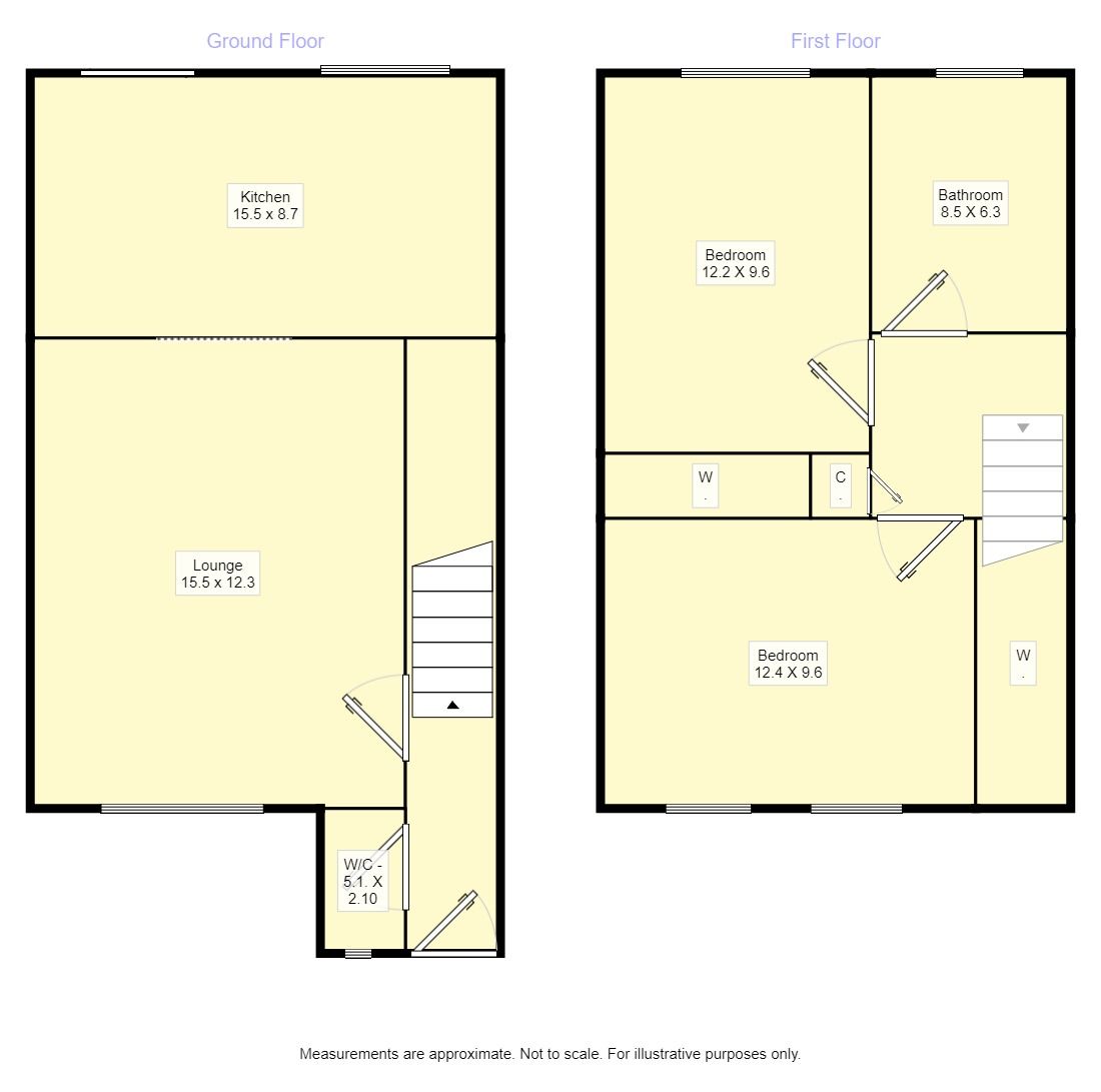 2 Bedrooms Semi-detached house for sale in James Murdie Gardens, Hamilton ML3
