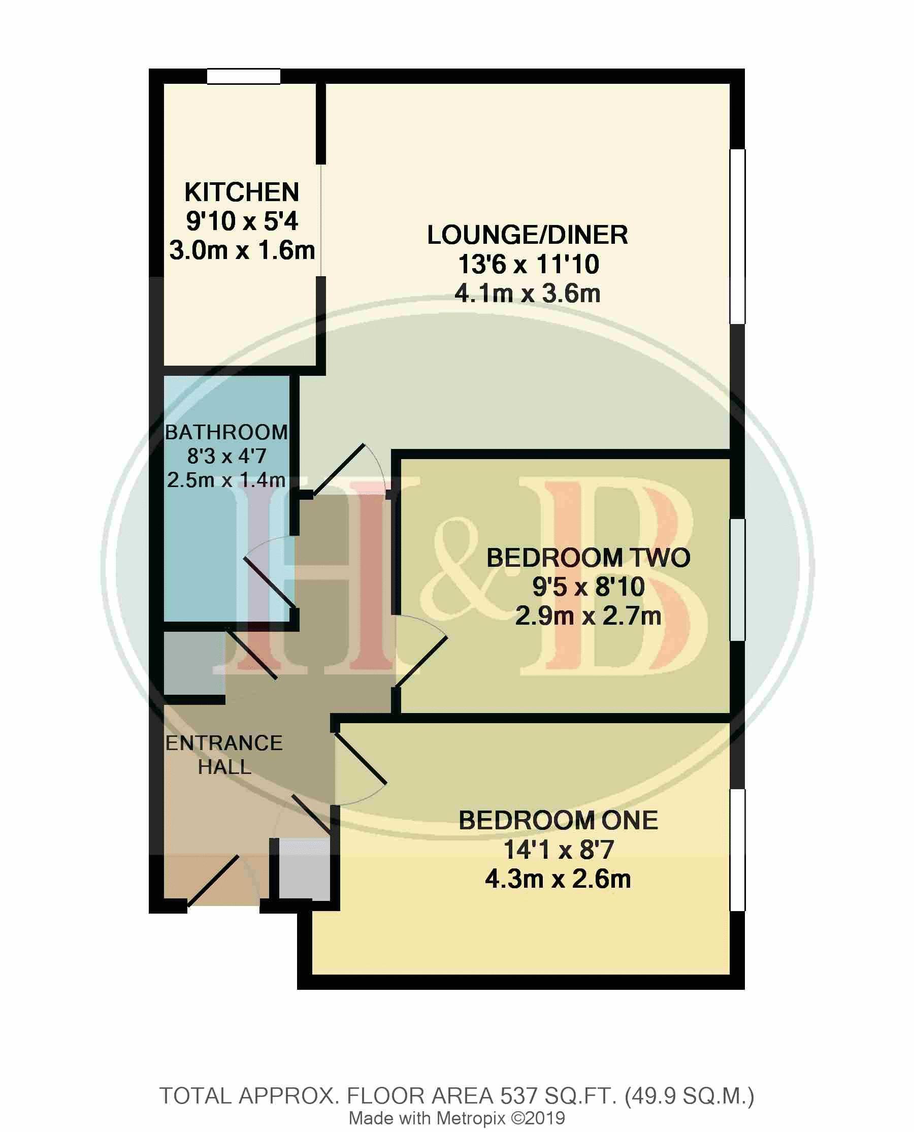 2 Bedrooms Flat for sale in Bentley Drive, Church Langley, Harlow CM17