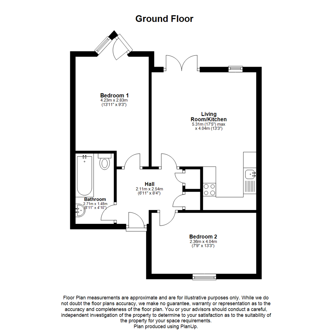 2 Bedrooms Flat for sale in Henry Bird Way, Northampton NN4
