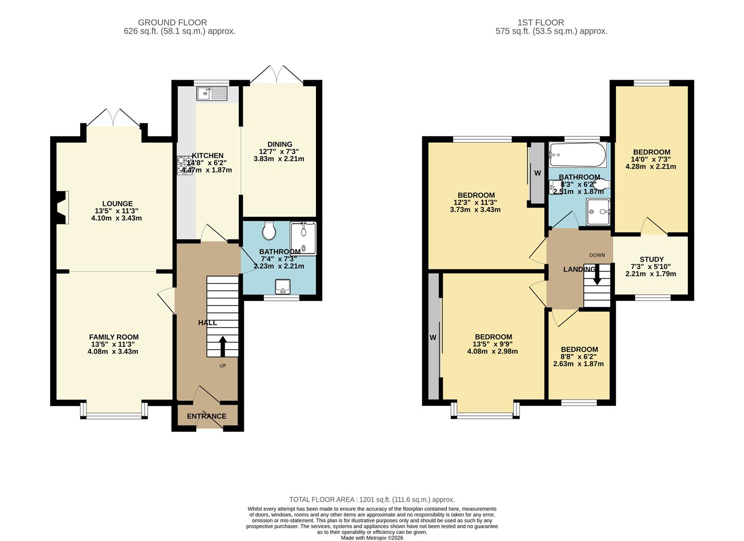 19, Rutherglen Avenue, Liverpool floorplan