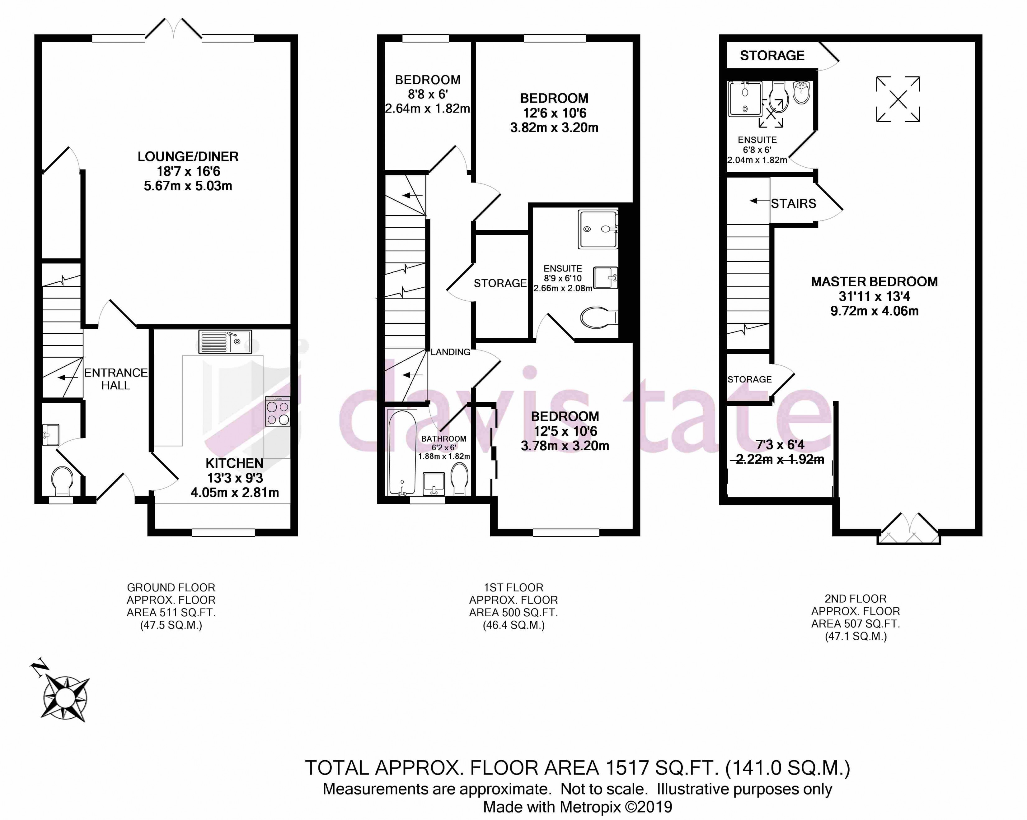 4 Bedrooms Town house for sale in Nicolls Close, Cholsey, Wallingford OX10