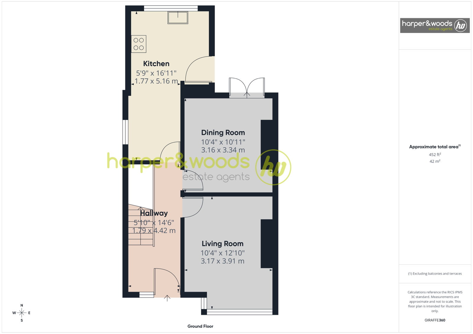 25, Moss Grove, Birkenhead floorplan