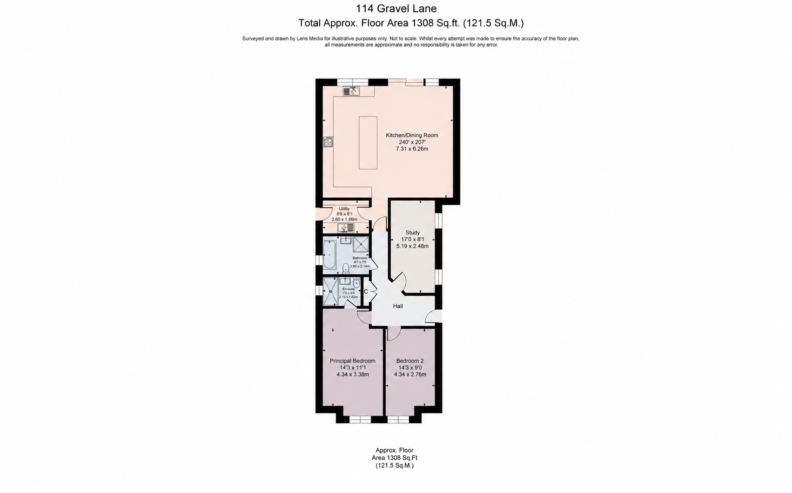 114, Gravel Lane, Cheshire floorplan