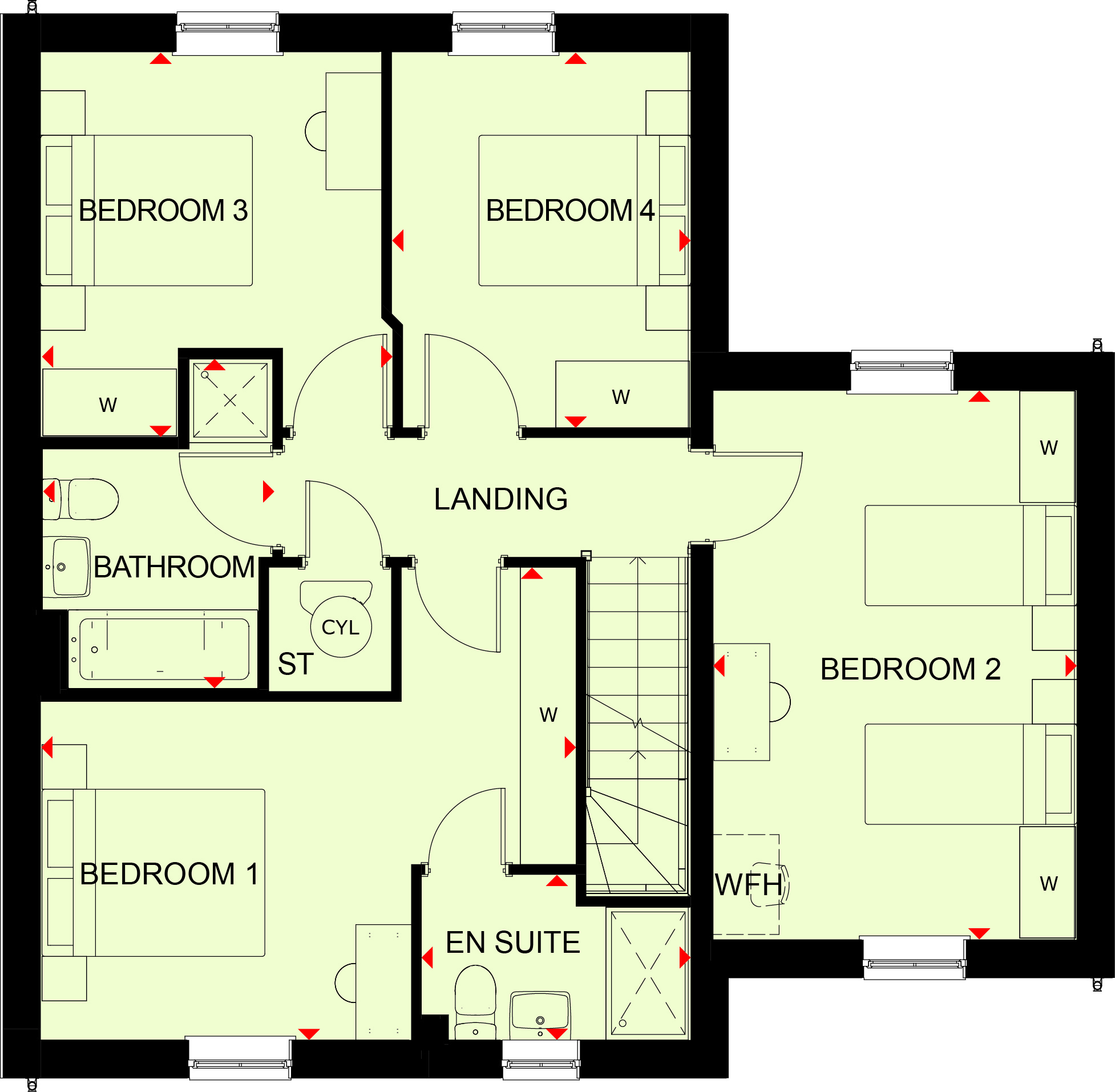 H873426, Cottingwood, Morpeth floorplan