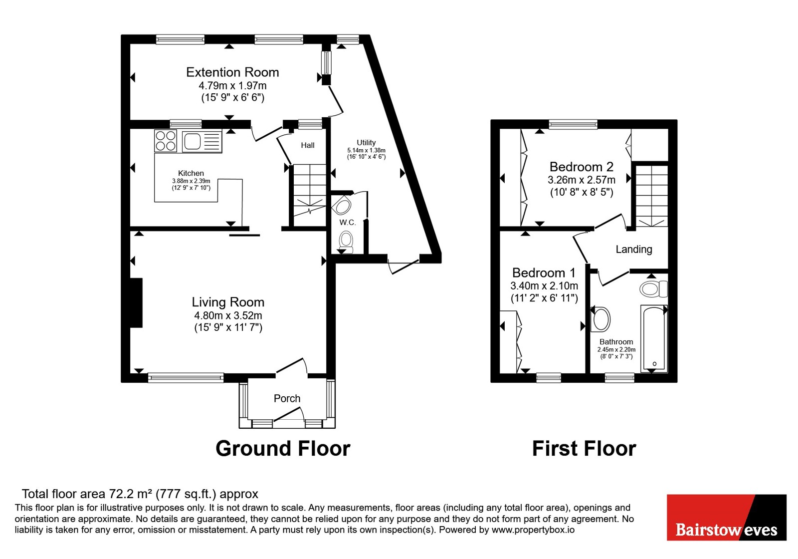 24, Holcombe Road, West Midlands floorplan