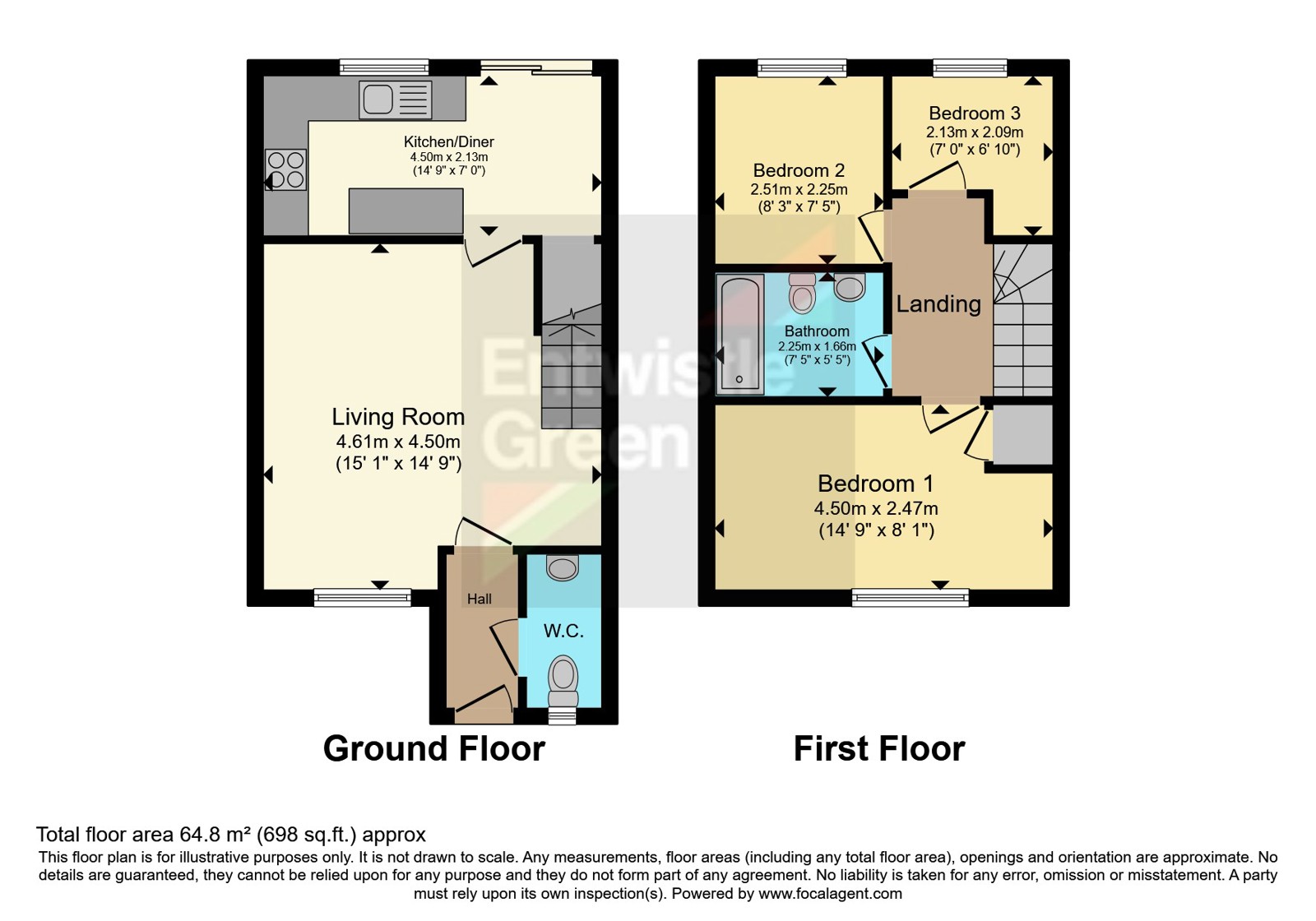 11, Chadwick Way, Liverpool floorplan