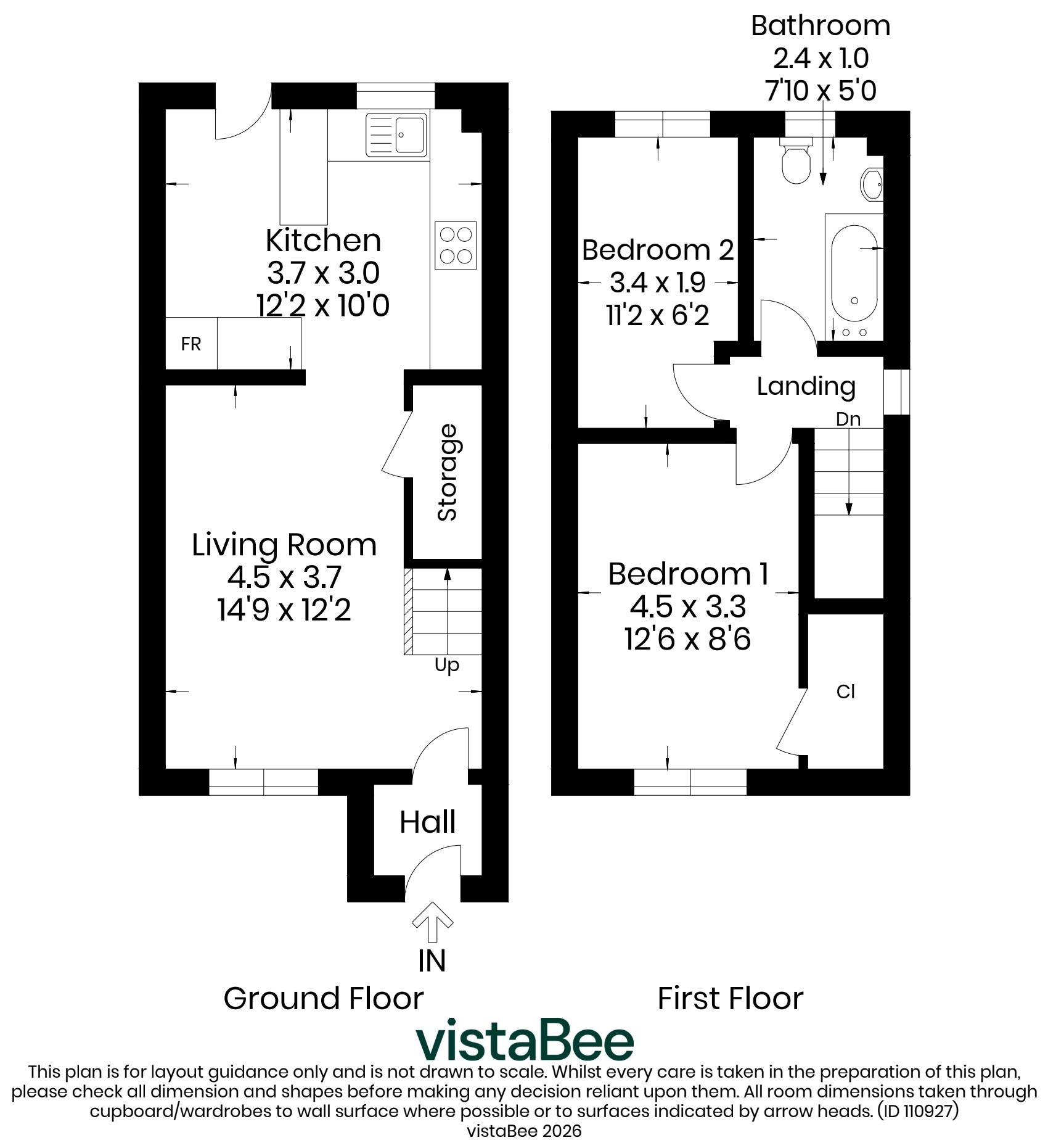 55 Tillycairn Road, Glasgow floorplan