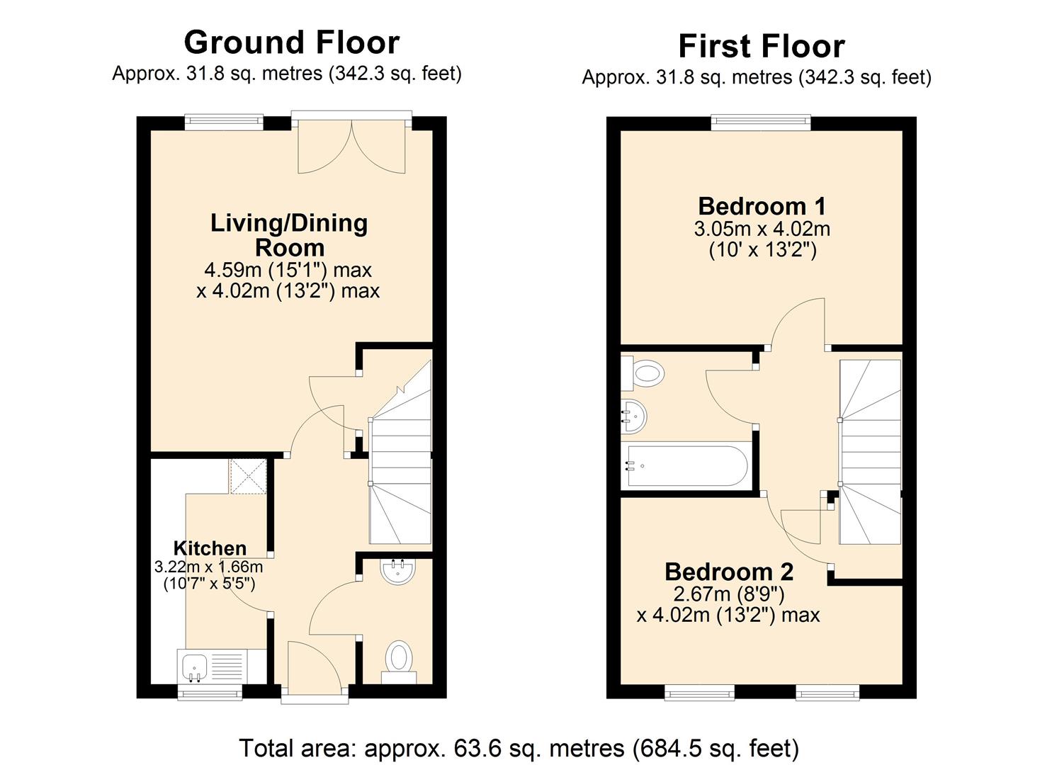 20, Moat Reach, Edlesborough floorplan