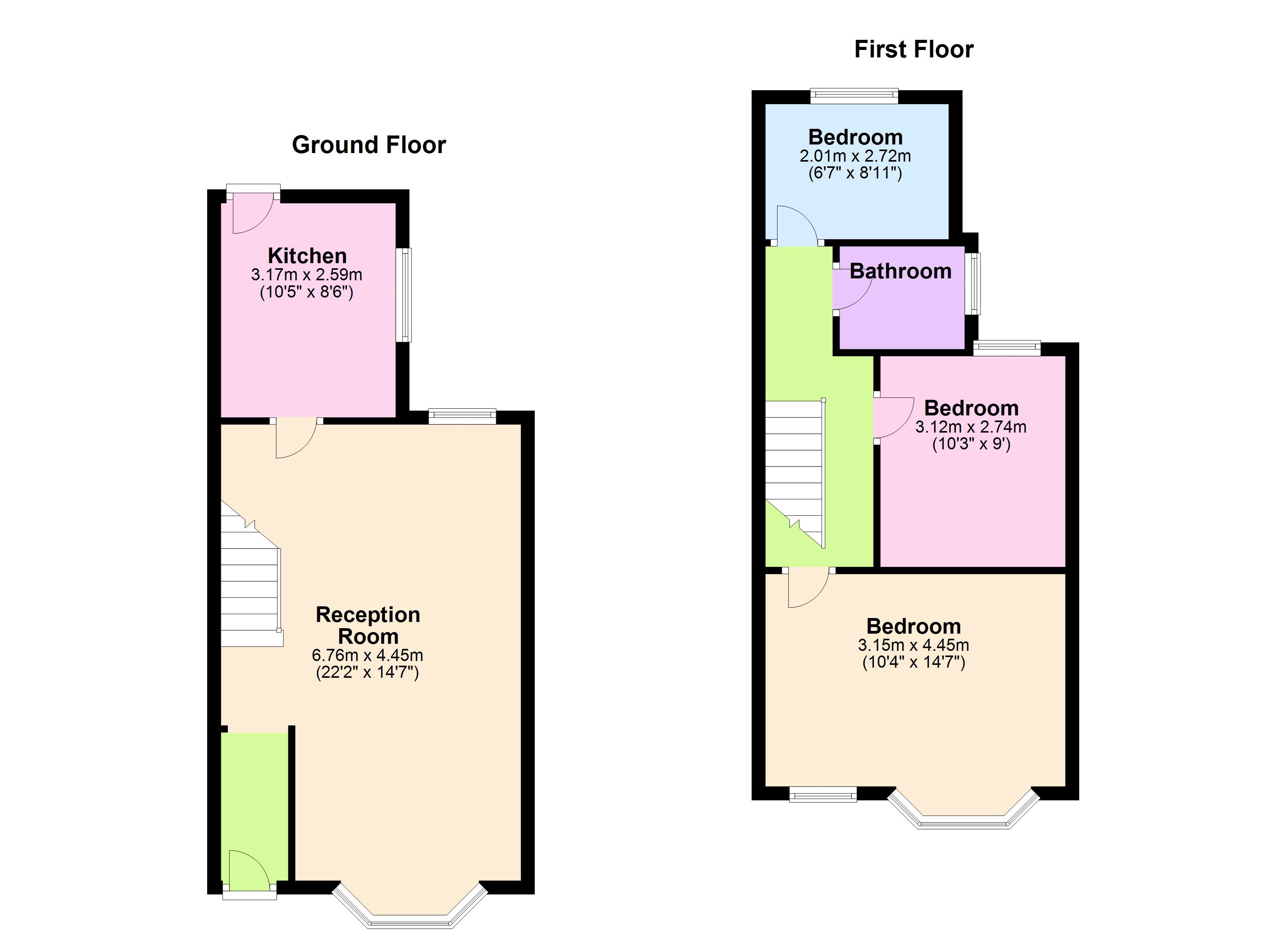 3 Bedrooms Terraced house for sale in Parkside Road, Fallowfield, Manchester M14
