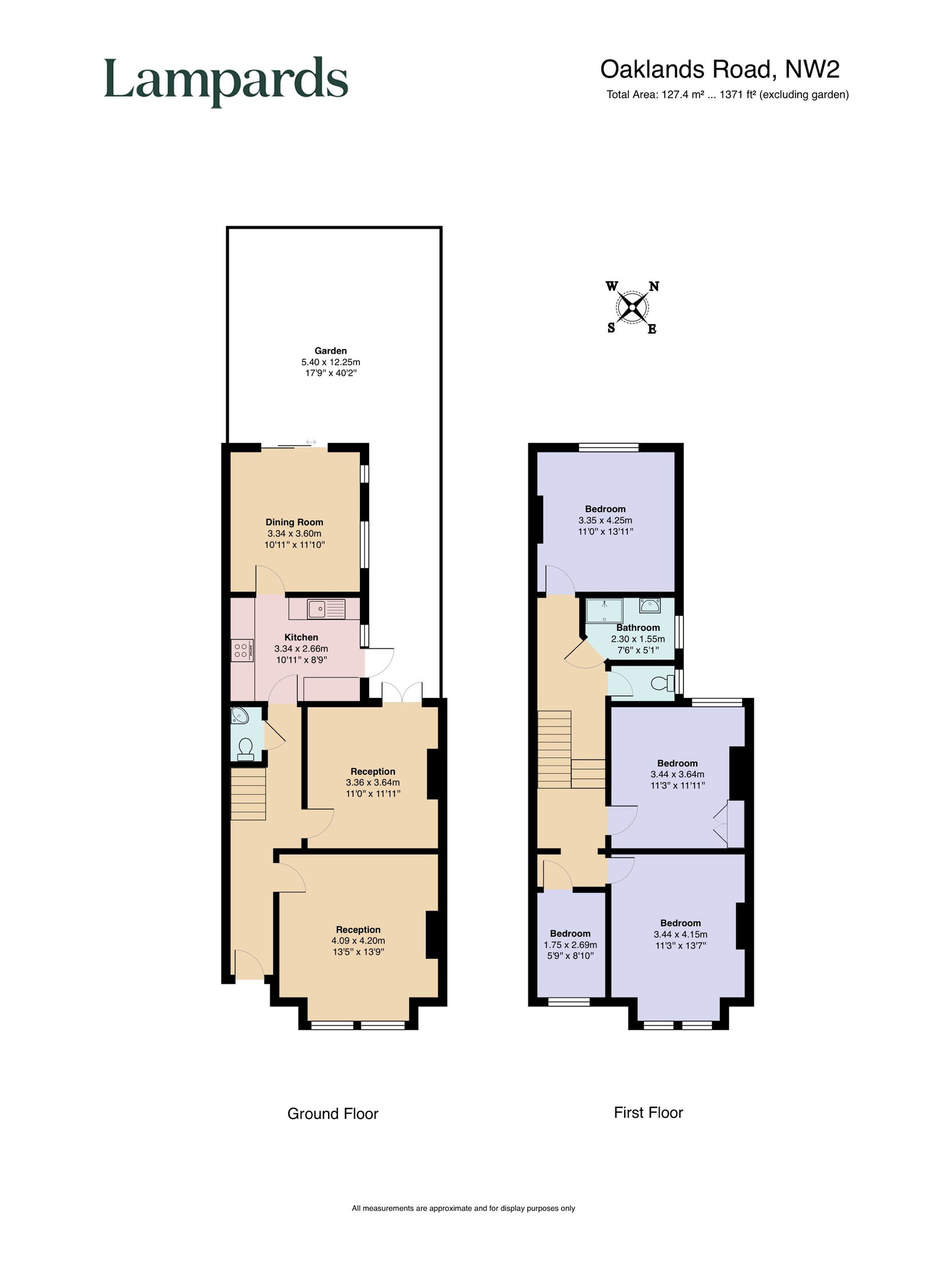 71, Oaklands Road, London floorplan