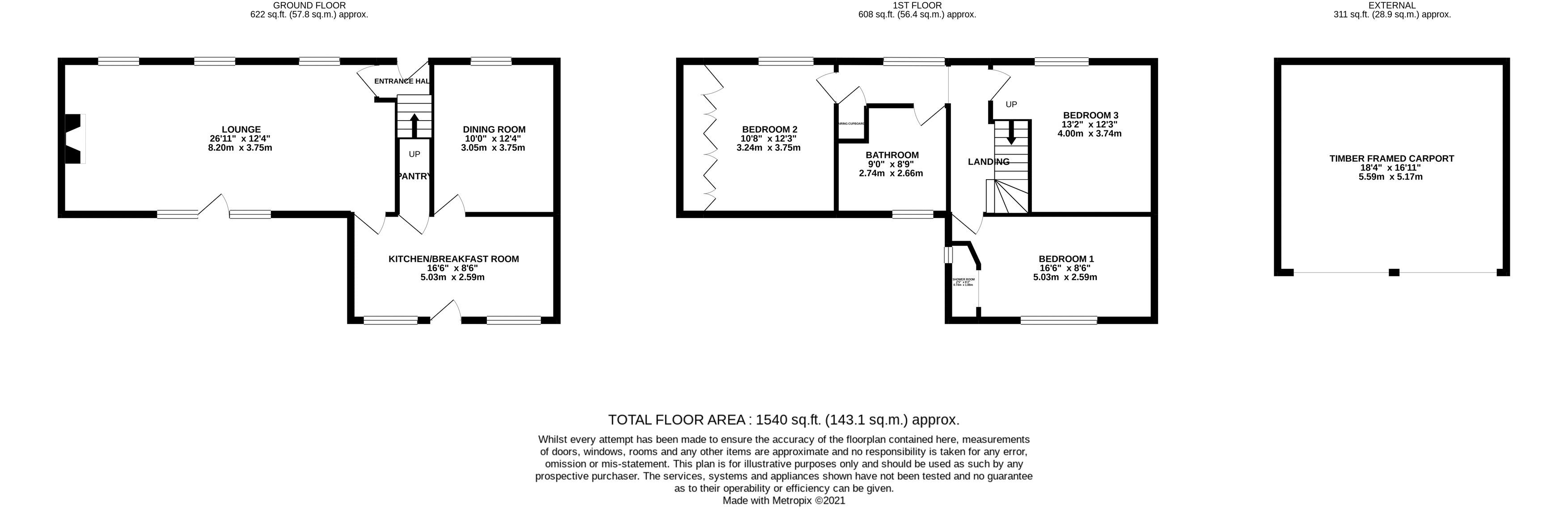 Hyde Lea Bank, Hyde Lea, Stafford ST18, 3 bedroom semidetached house