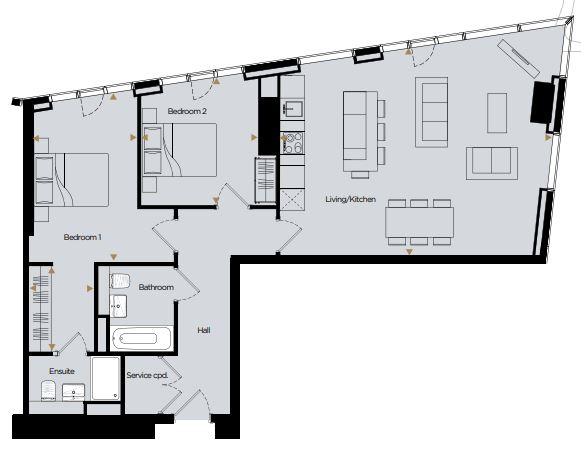 9, Owen Street, Manchester floorplan