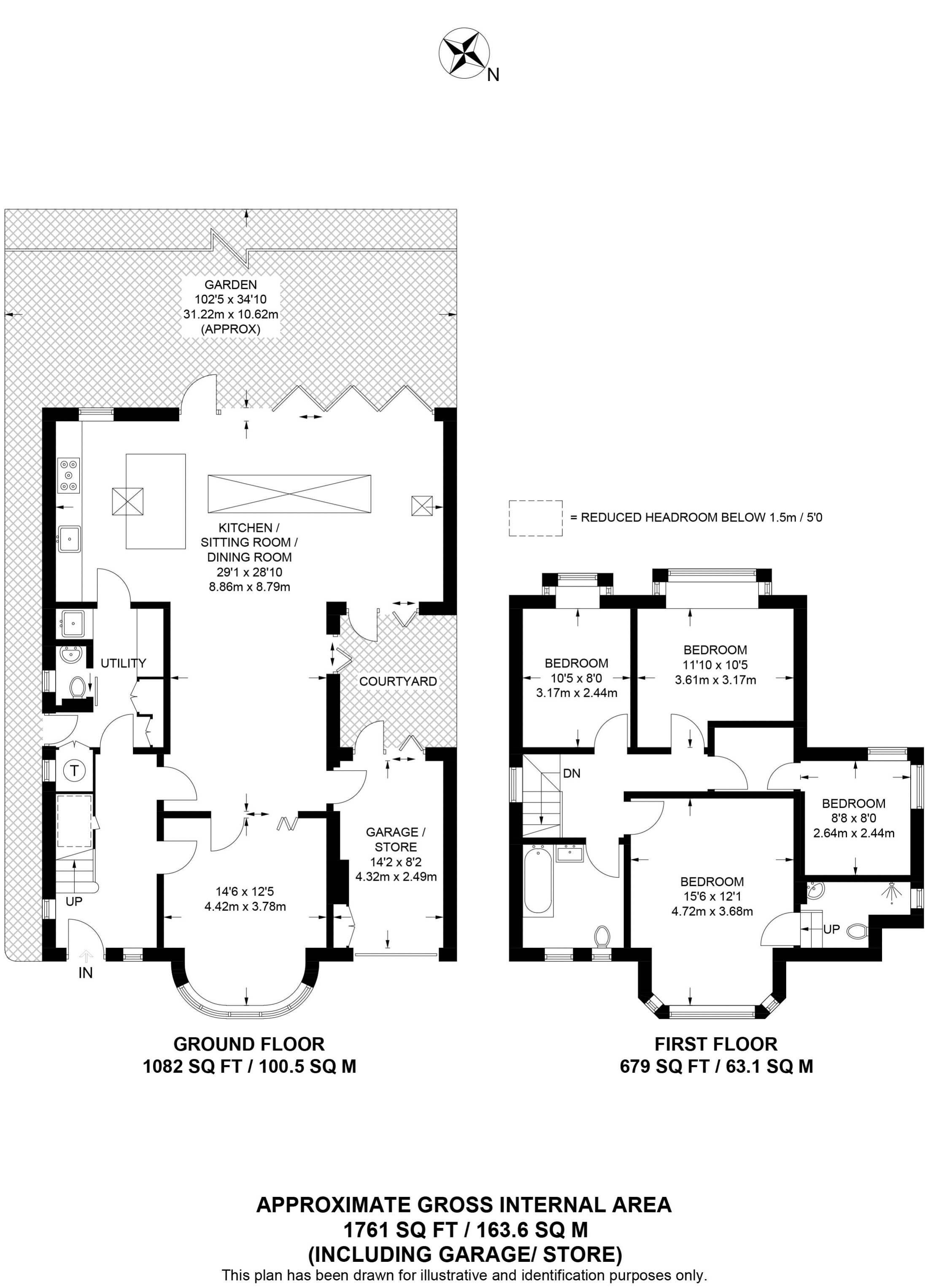 Branksome Way, New Malden floorplan