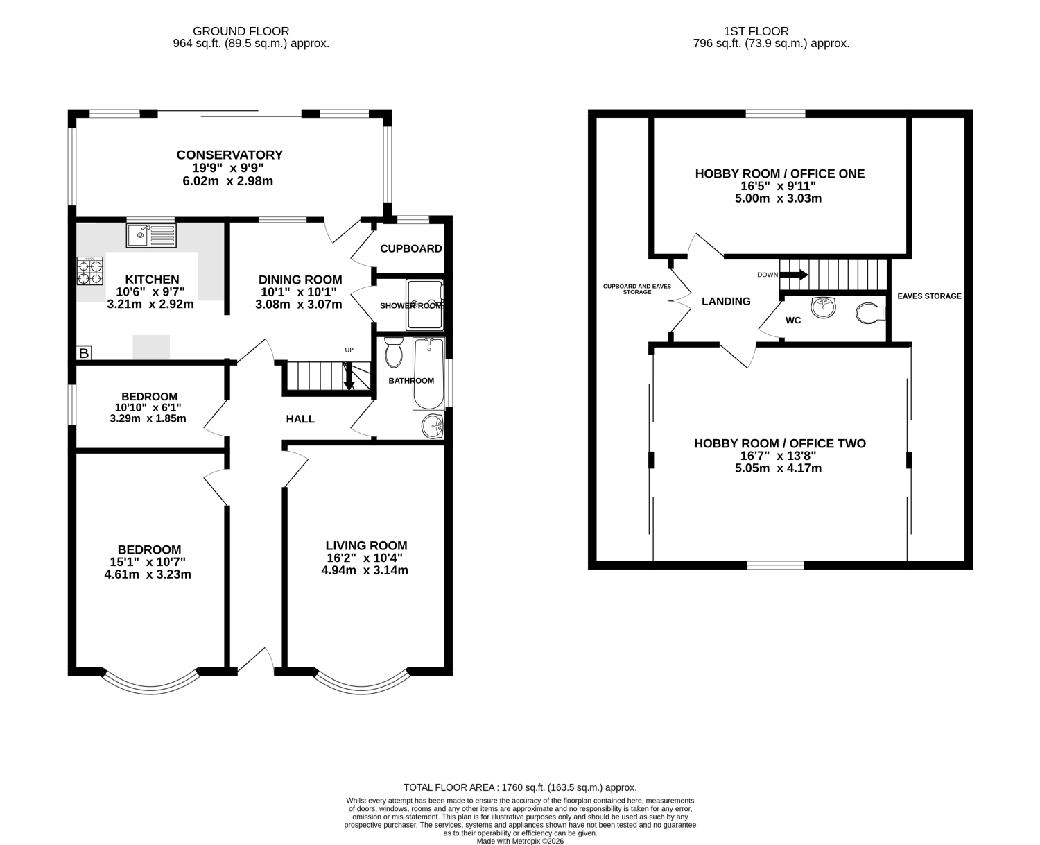 16, Ilminster Road, Taunton floorplan