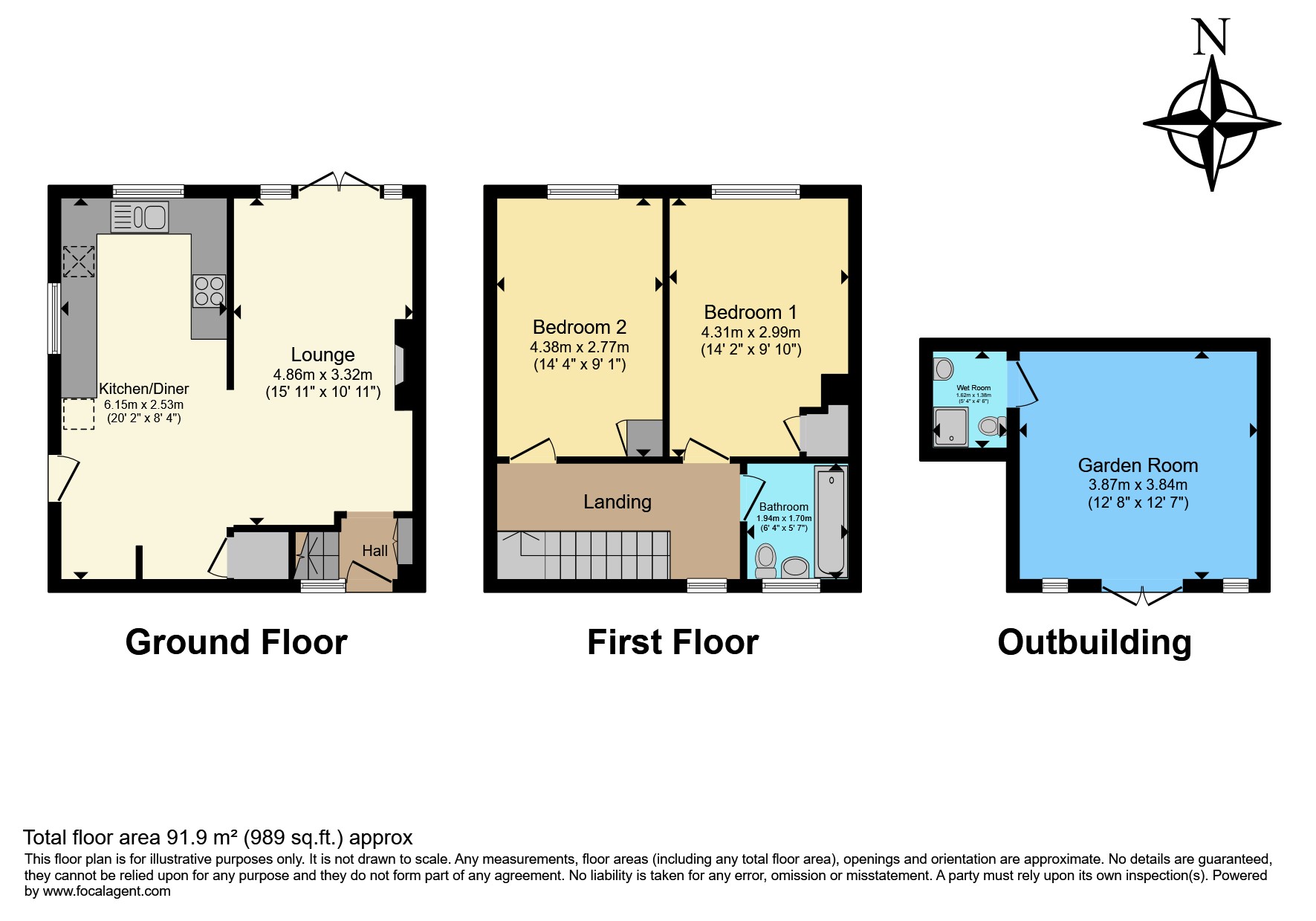 1, Lyndene Road, Liverpool floorplan