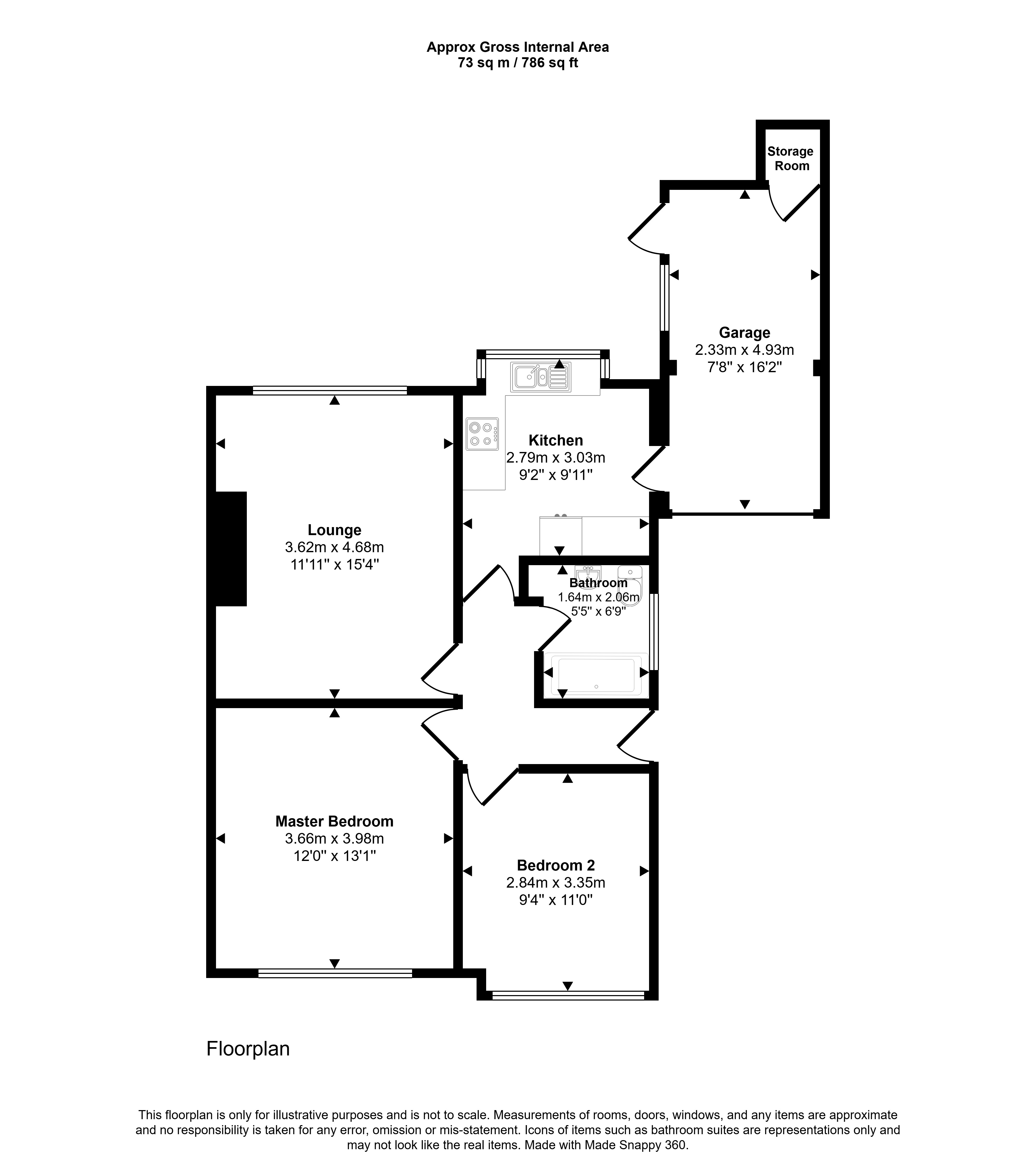10, Northcote, Newcastle upon Tyne floorplan