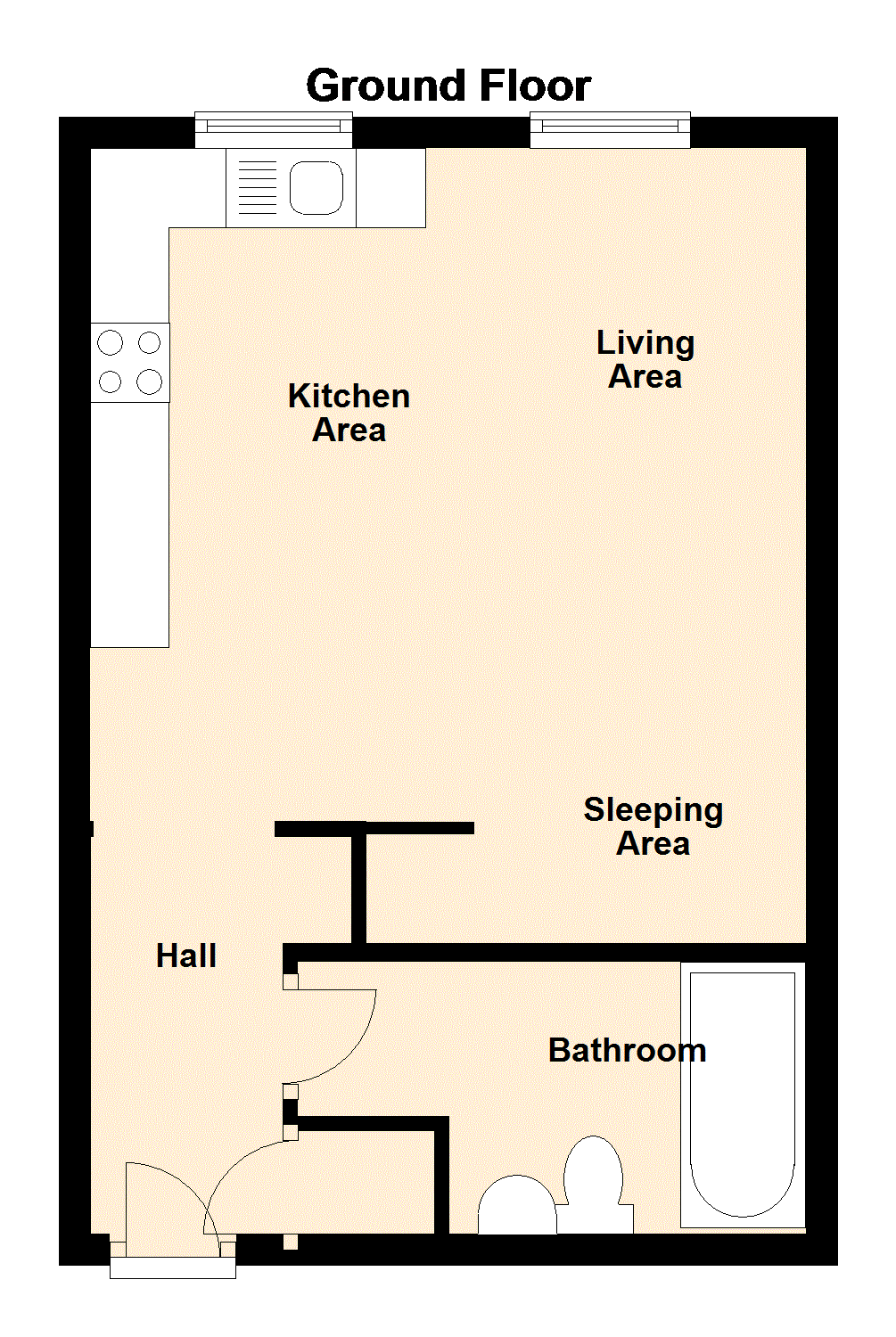 1 Bedrooms Flat to rent in 5 Cosy Flats, Wilmot Street, Heanor DE75