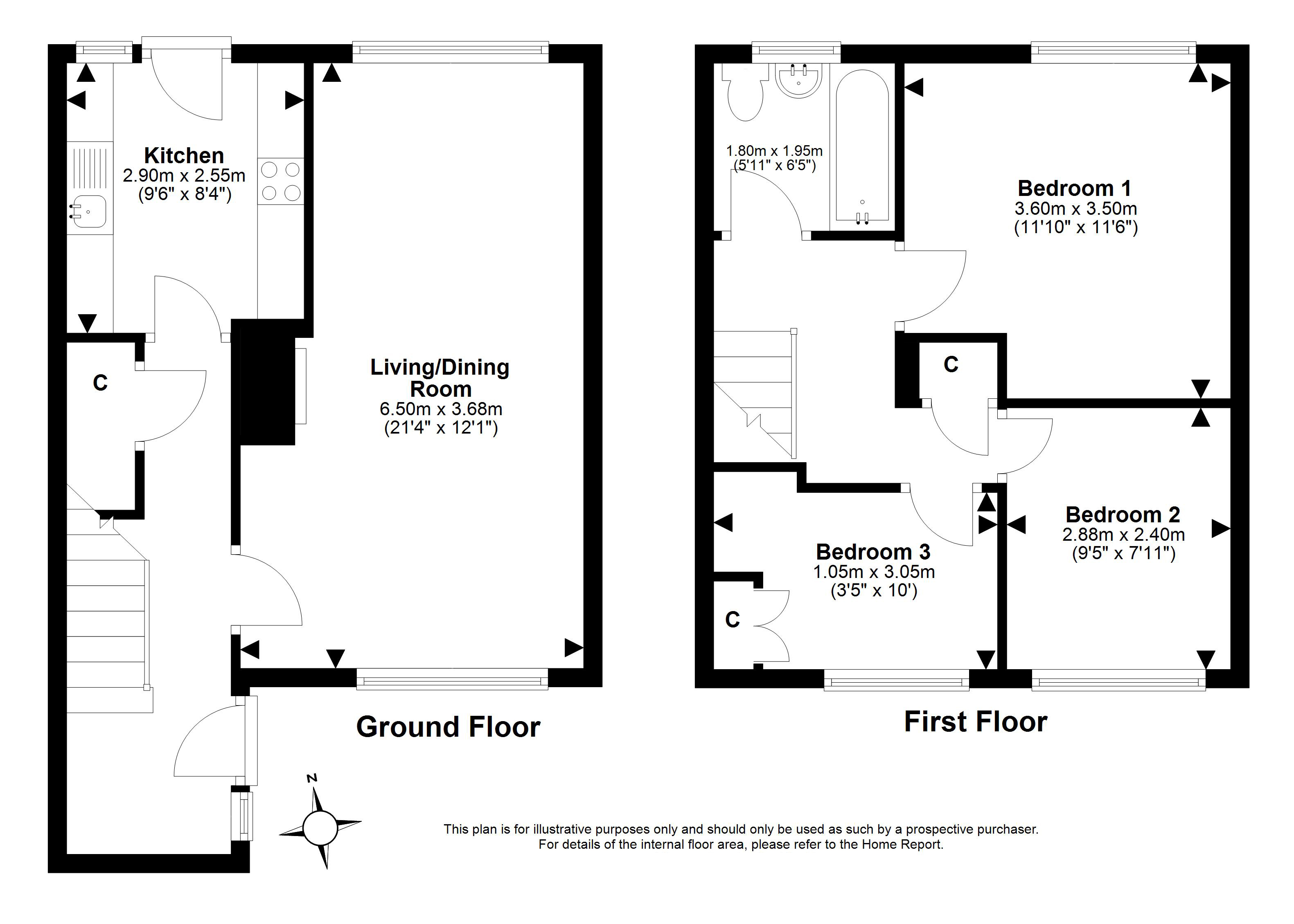 28, Marchbank Way, Balerno, Edinburgh floorplan