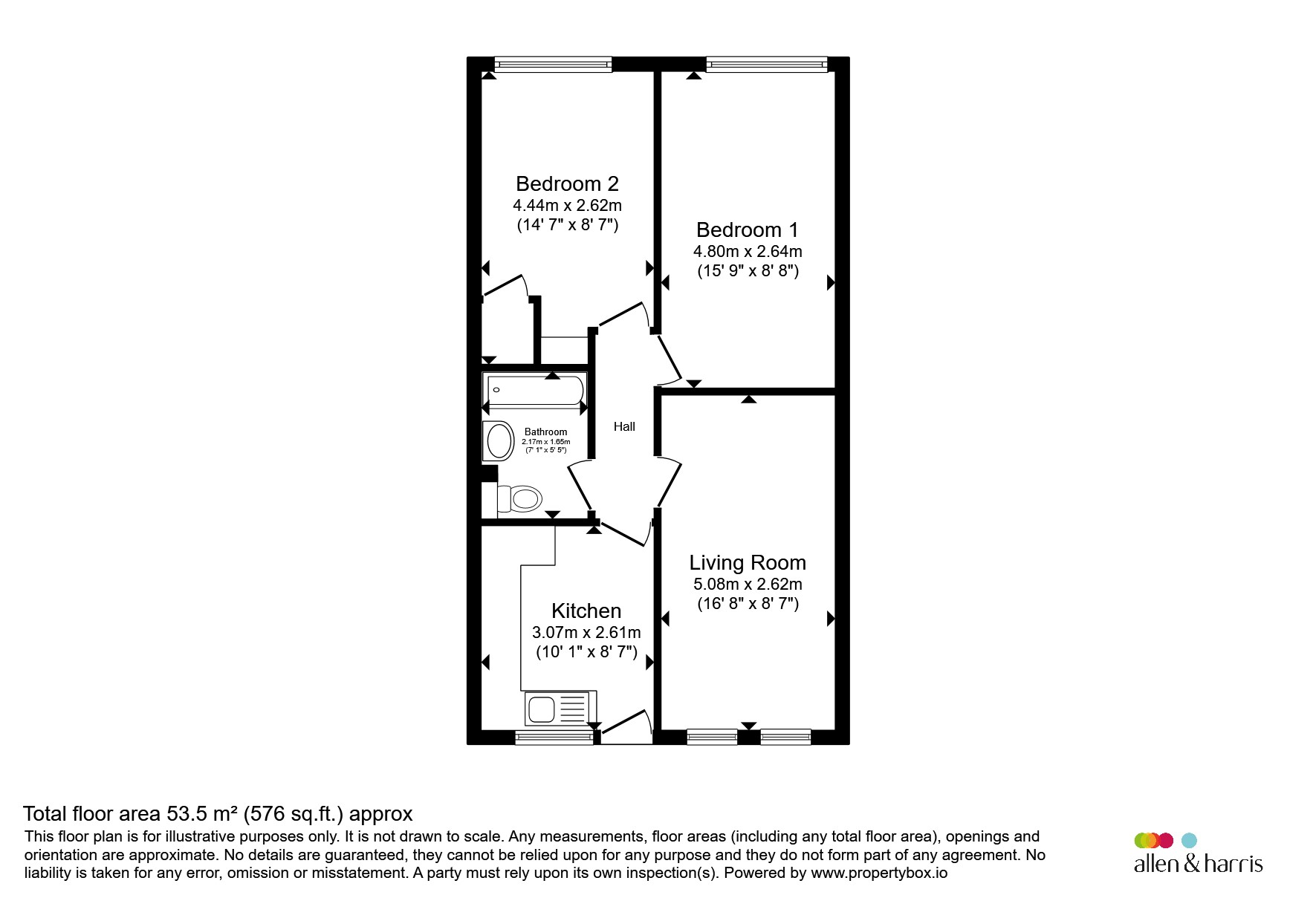 137a, Brasenose Road, Didcot floorplan