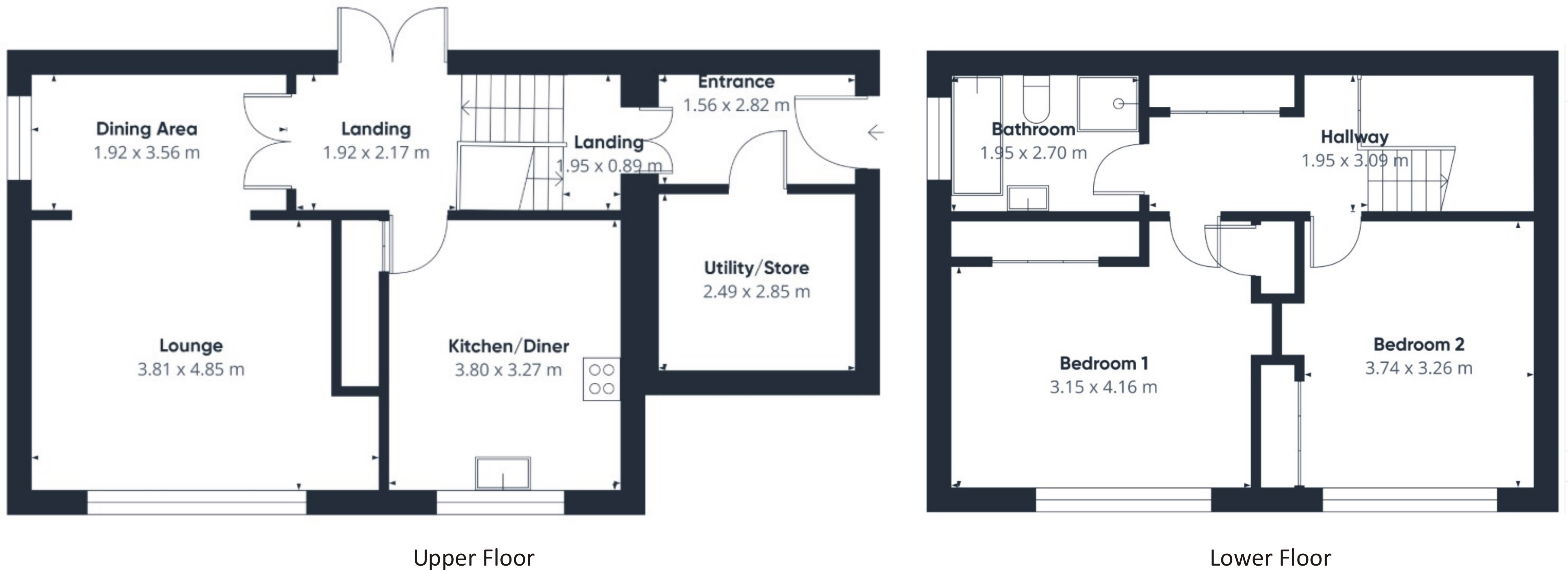 St. Catherine's , Craig Road, Dingwall floorplan
